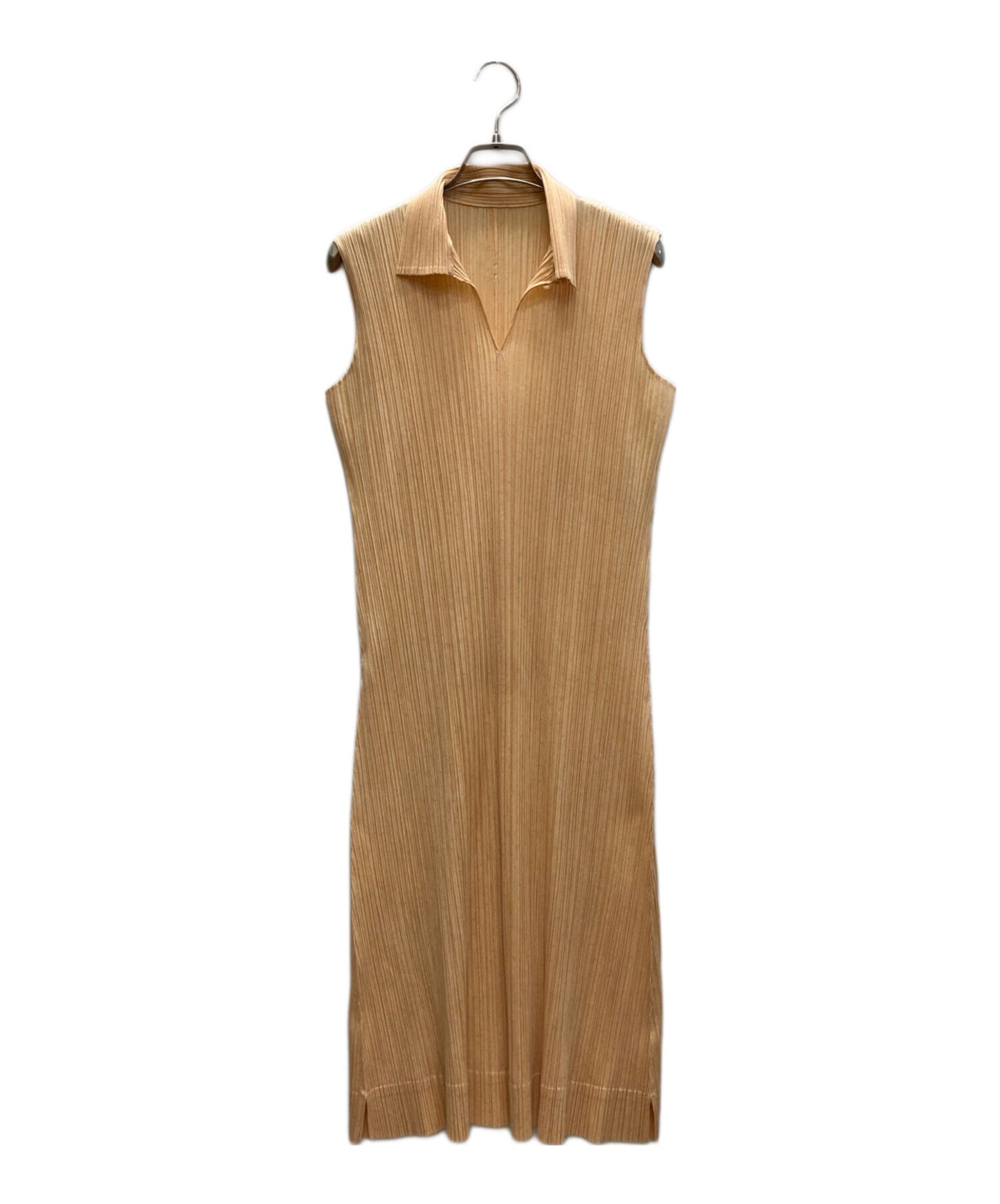 [Pre-owned] PLEATS PLEASE Pleated Sleeveless Dress PP81-JH167
