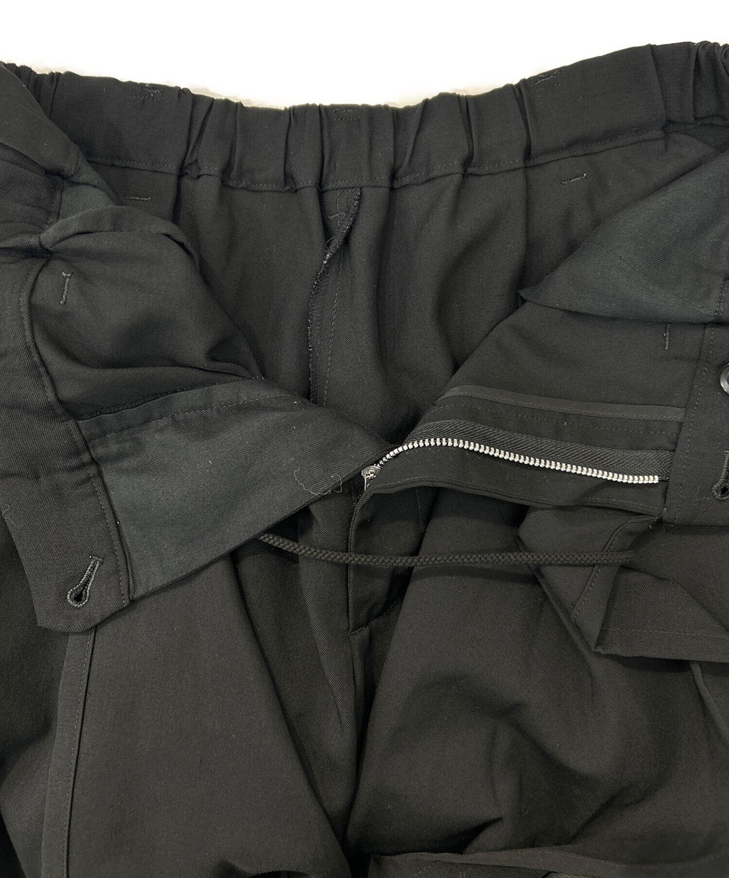 [Pre-owned] B Yohji Yamamoto deformed sarouel pants NW-P65-1000