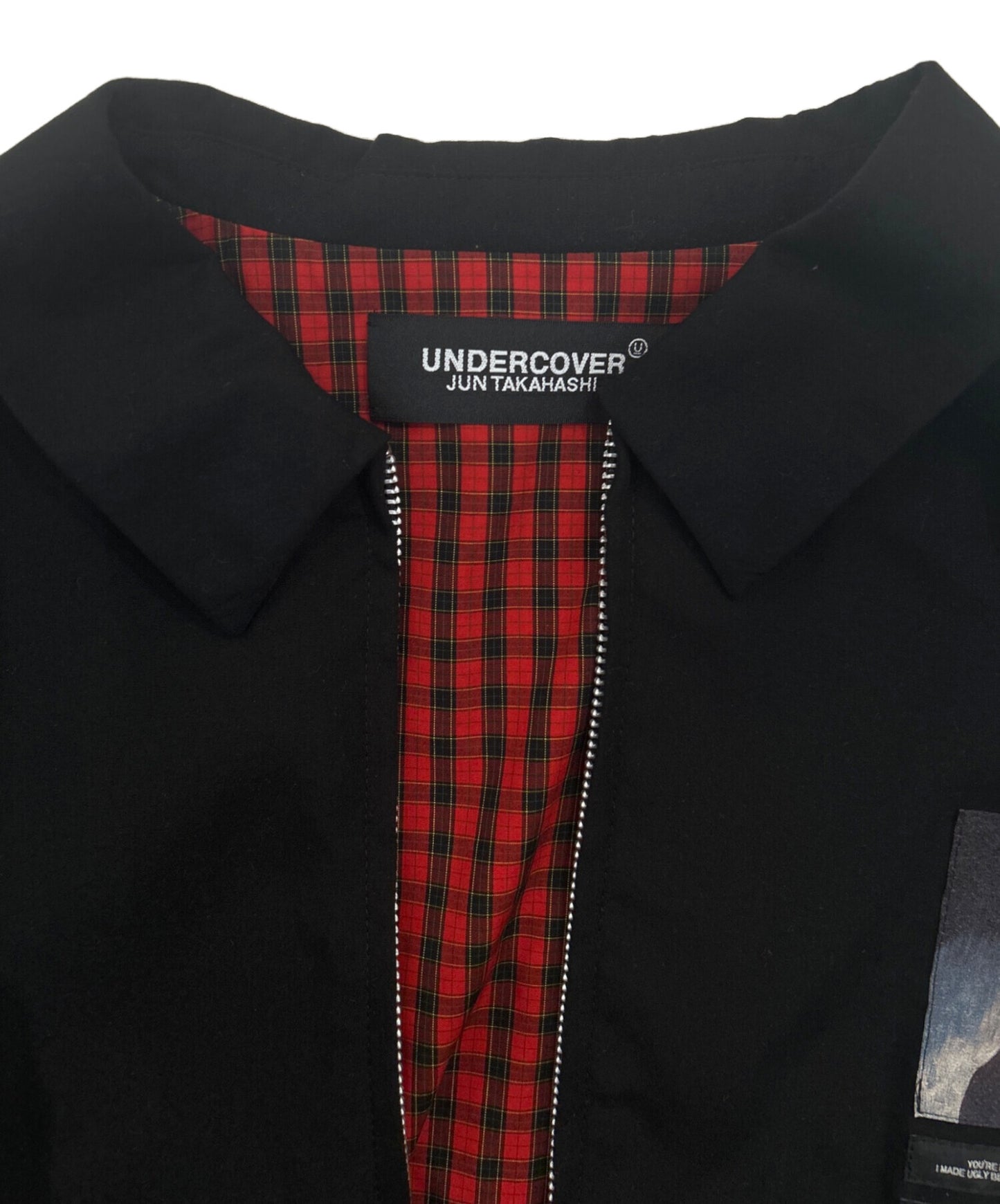 [Pre-owned] UNDERCOVER Rayon Zip-up Blouson UC1E4203-2