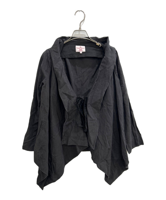 [Pre-owned] Vivienne Westwood RED LABEL Linen blend shaped cardigan