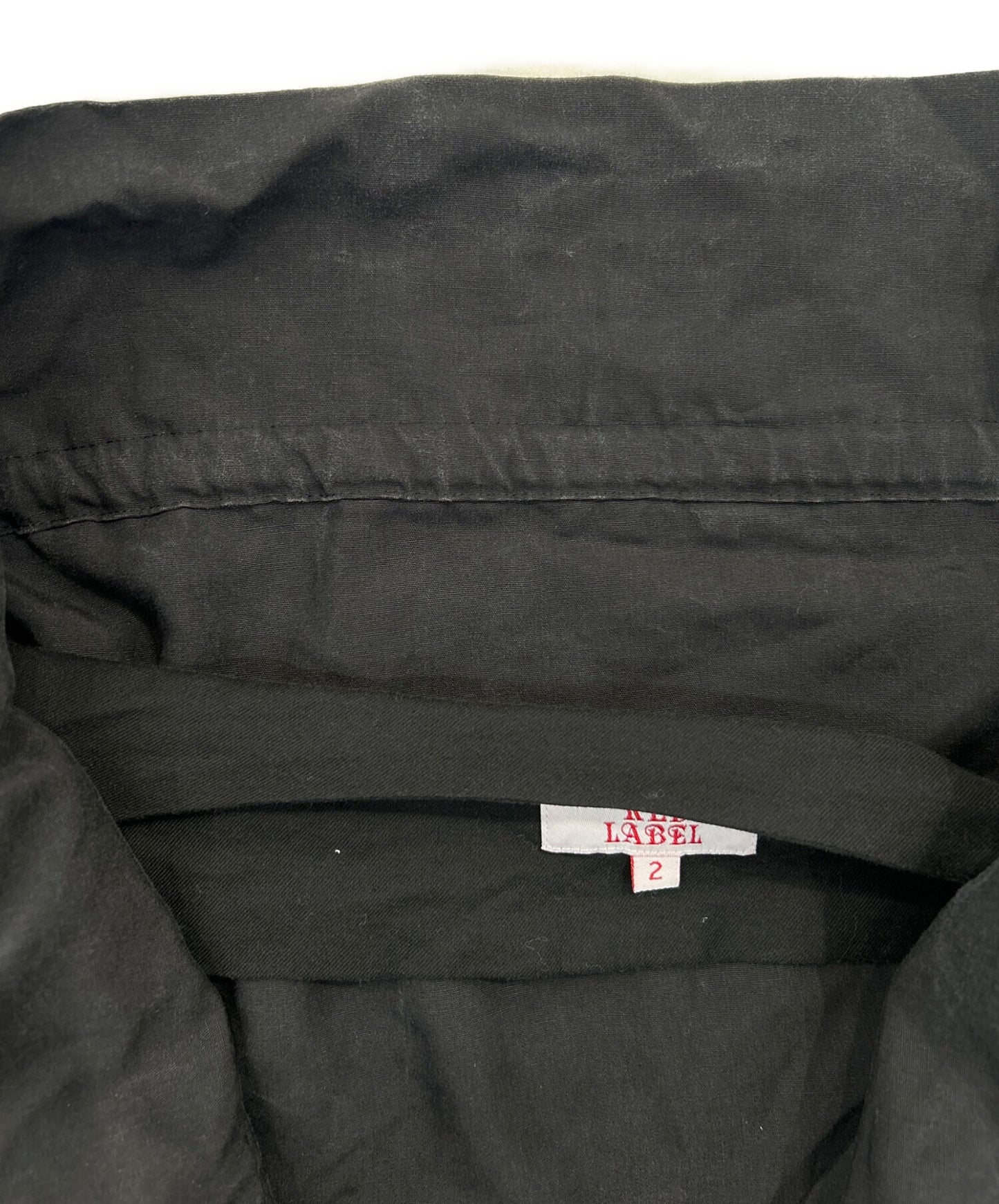 [Pre-owned] Vivienne Westwood RED LABEL Linen blend shaped cardigan