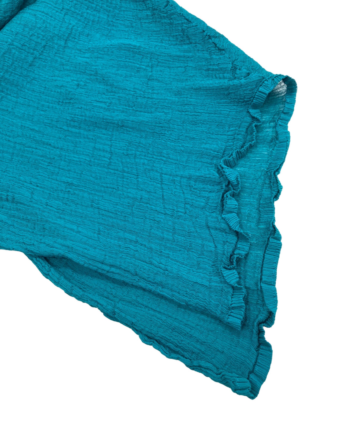 [Pre-owned] me ISSEY MIYAKE Product-dyed processed pleated sleeveless tunic MI93FK222