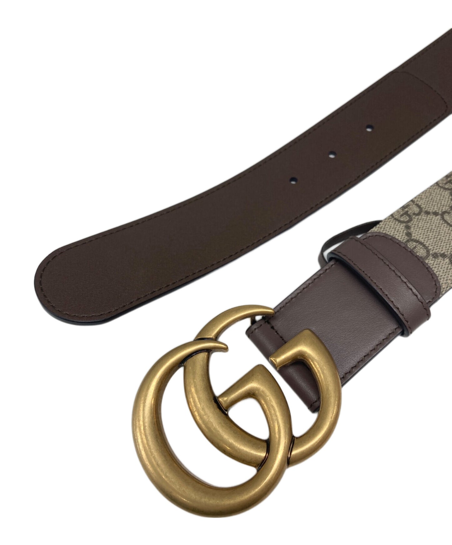 [Pre-owned] GUCCI GG Marmont Belt 400593 92TLT
