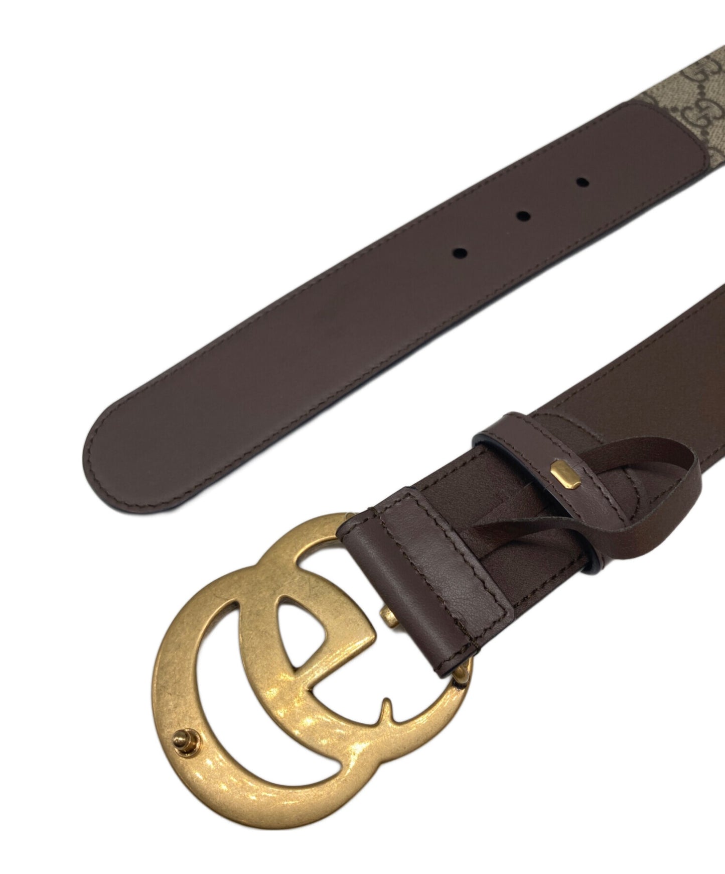 [Pre-owned] GUCCI GG Marmont Belt 400593 92TLT