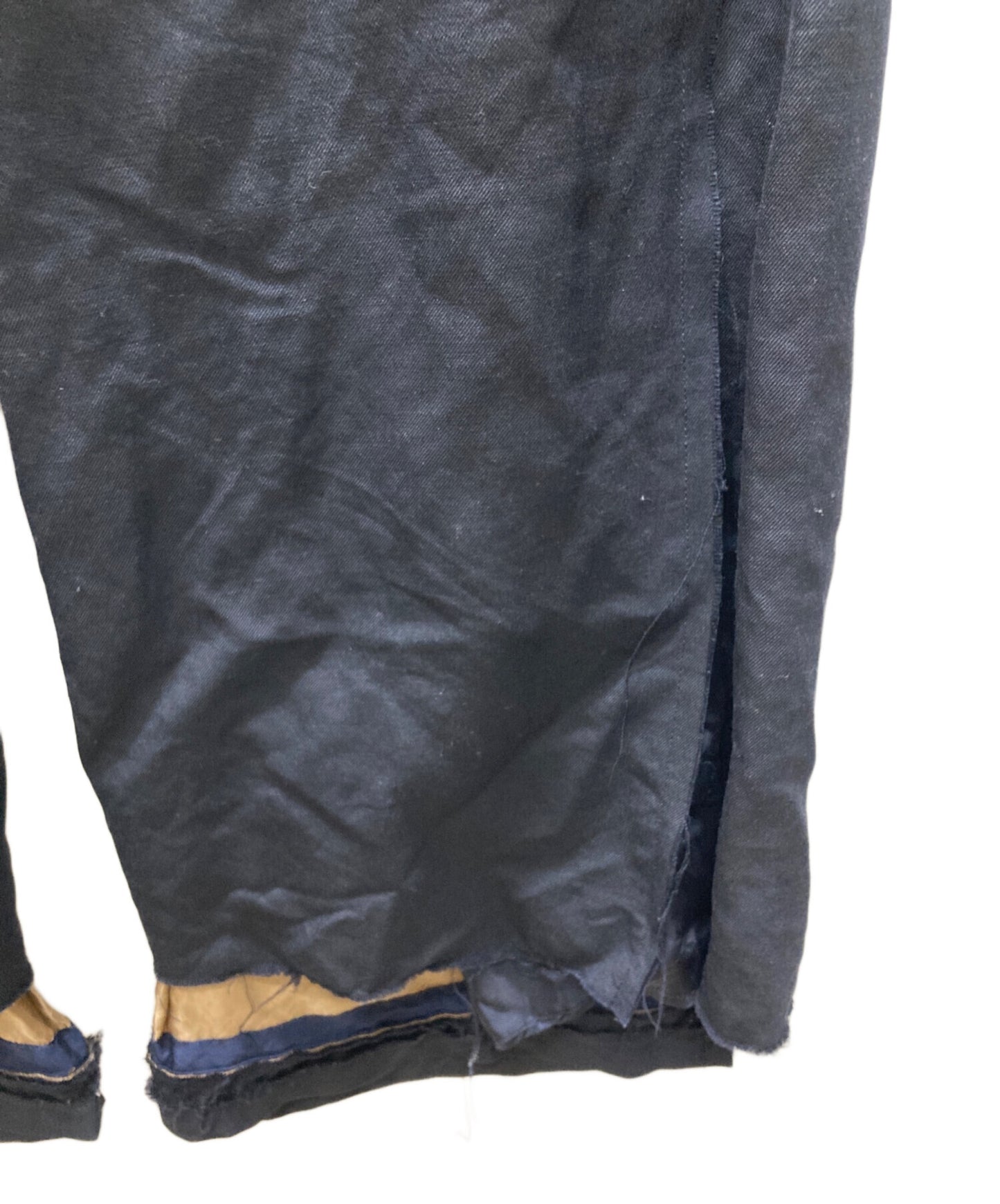 [Pre-owned] UNDERCOVER Mohair gaba side hem tack layered pants UA2B1502