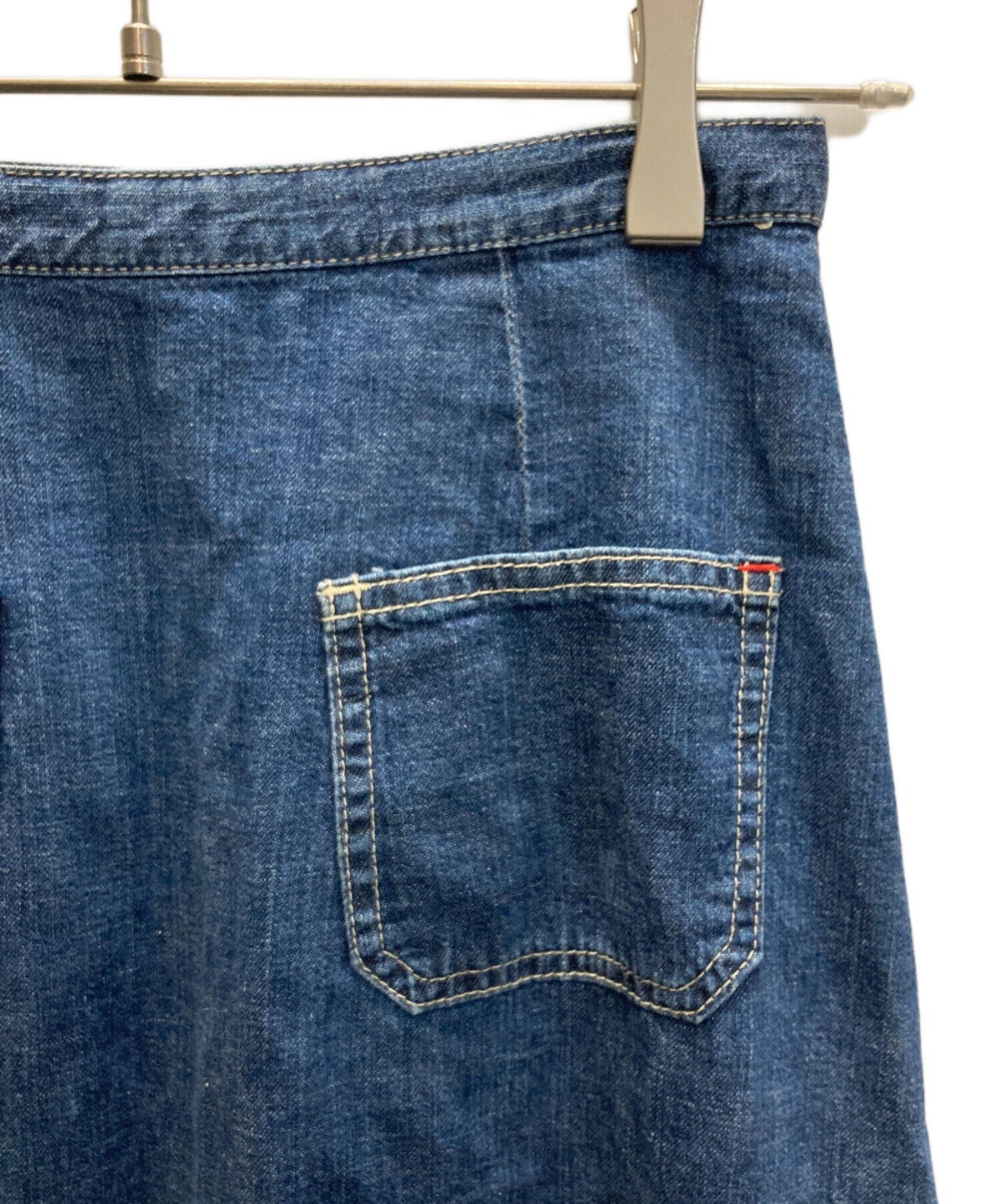 [Pre-owned] Hysteric Glamour Denim Long Wrap Skirt 2AK-9110