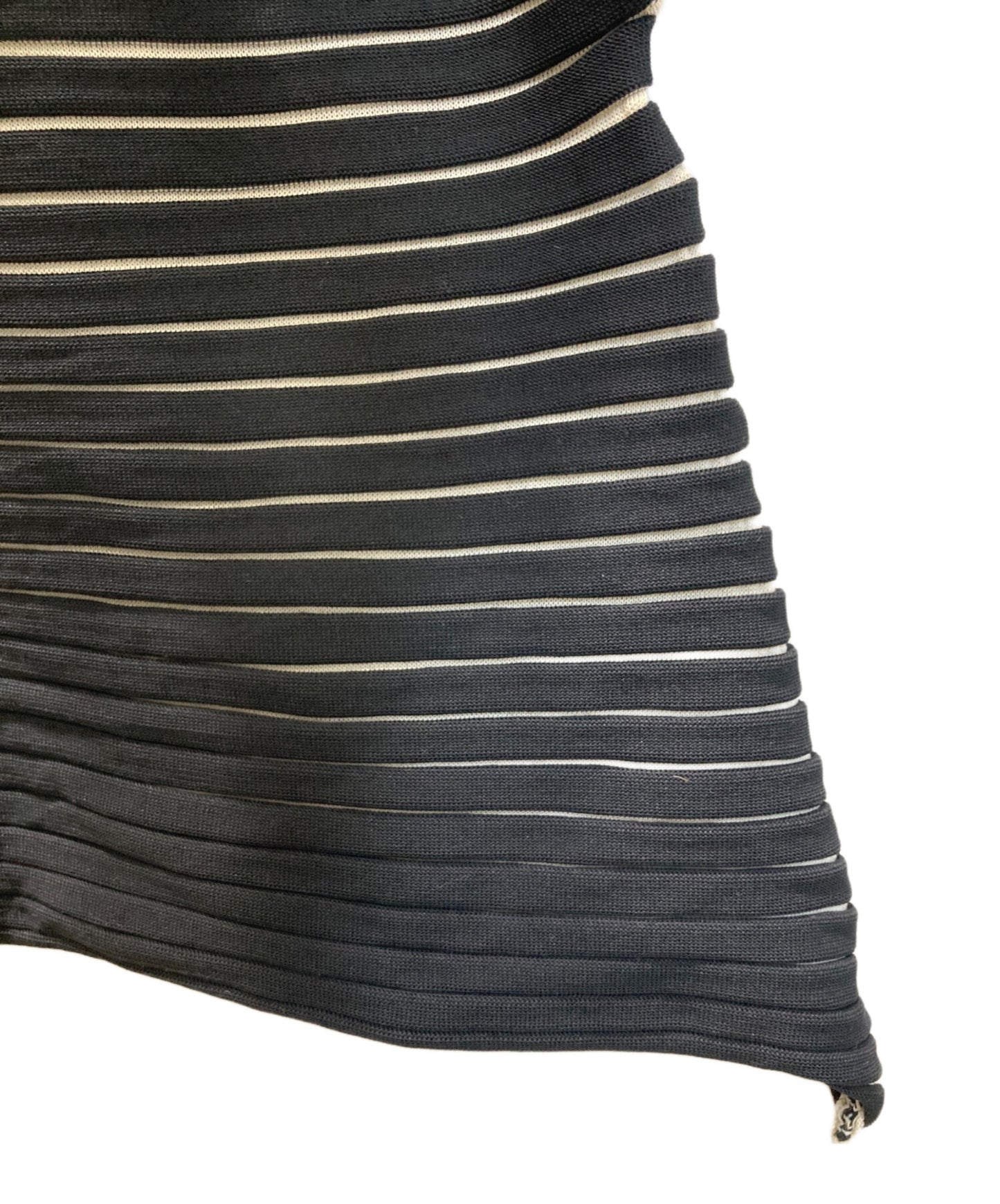 [Pre-owned] PLEATS PLEASE Asymmetry Deformed Knit PP01-KK751