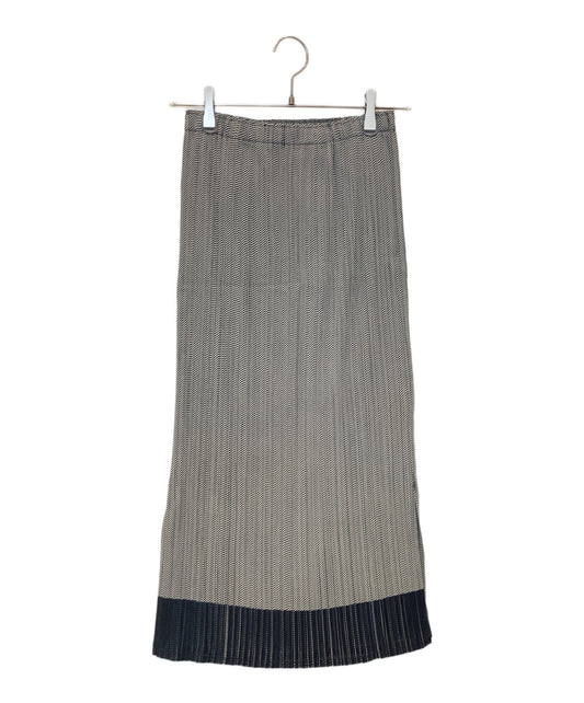 [Pre-owned] ISSEY MIYAKE FETE Side Slit Pleated Skirt