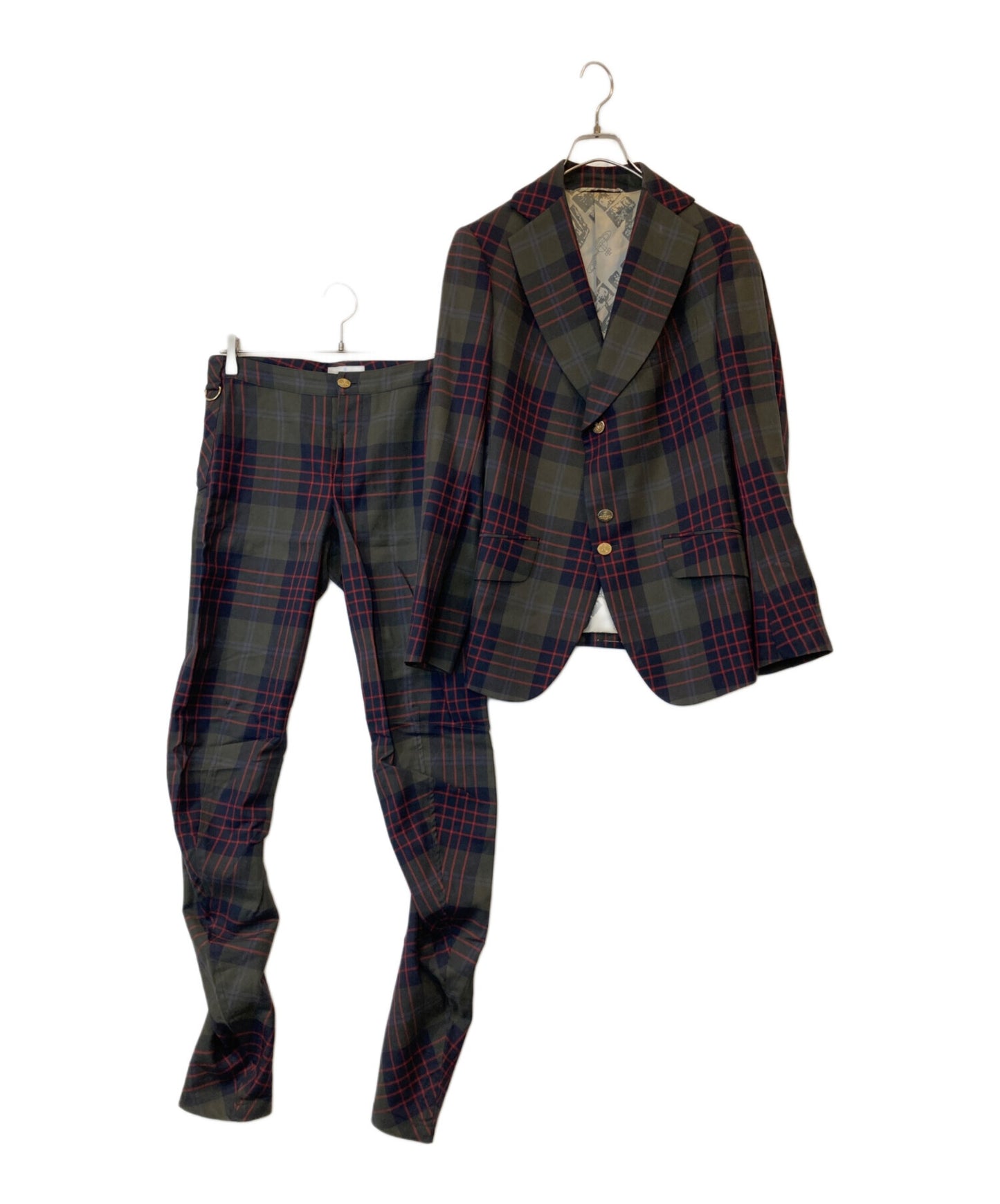 [Pre-owned] Vivienne Westwood man Design Setup 4345-1409 4345-1715 Jacket: 4345-1409 Pants: 4345-1715