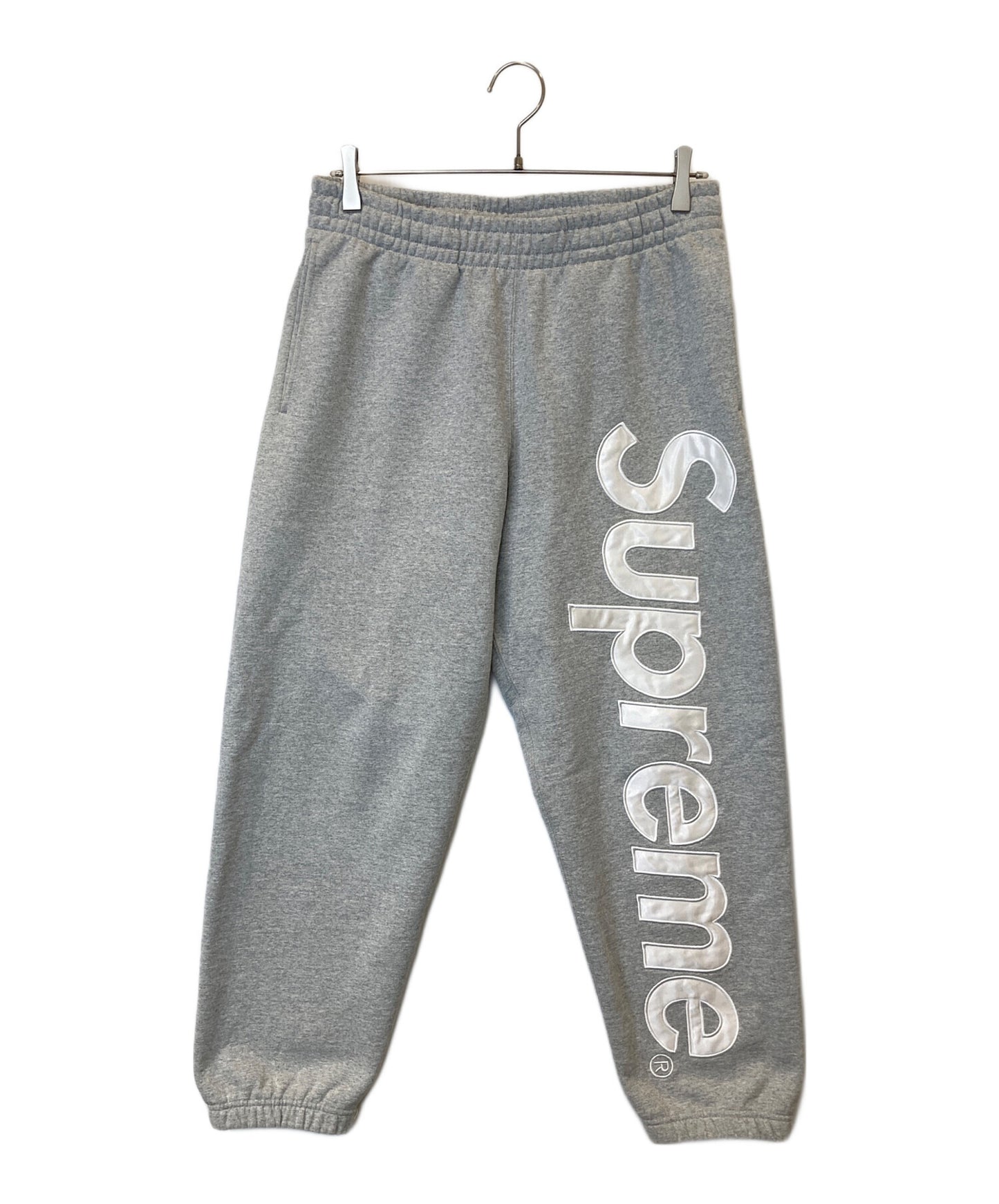 [Pre-owned] SUPREME Satin Applique Sweatpant Sweatpants