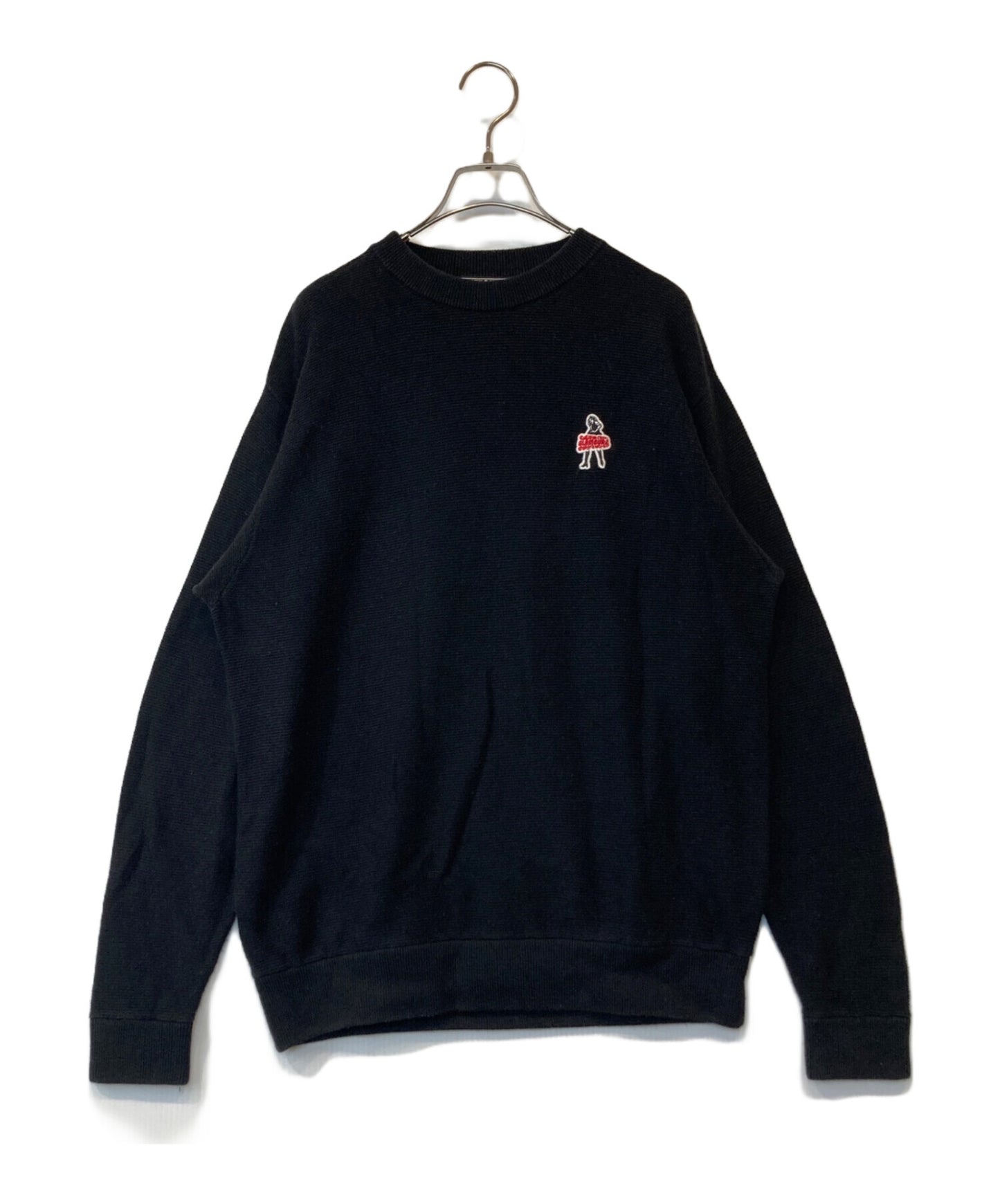 [Pre-owned] Hysteric Glamour VIXEN GIRL patch sweater 02233NS05 02233NS05