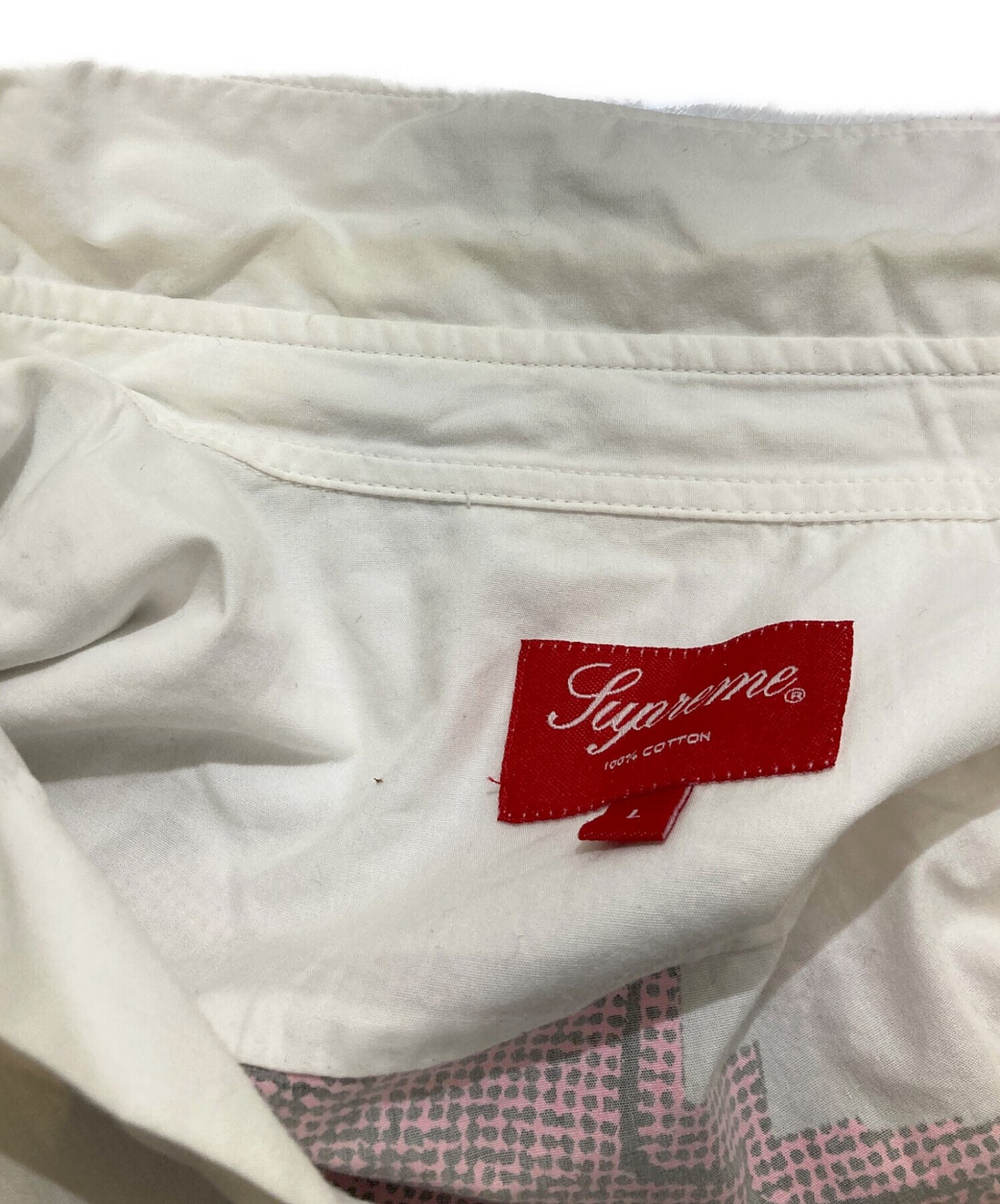 [Pre-owned] SUPREME Nate Lowman S/S Shirt