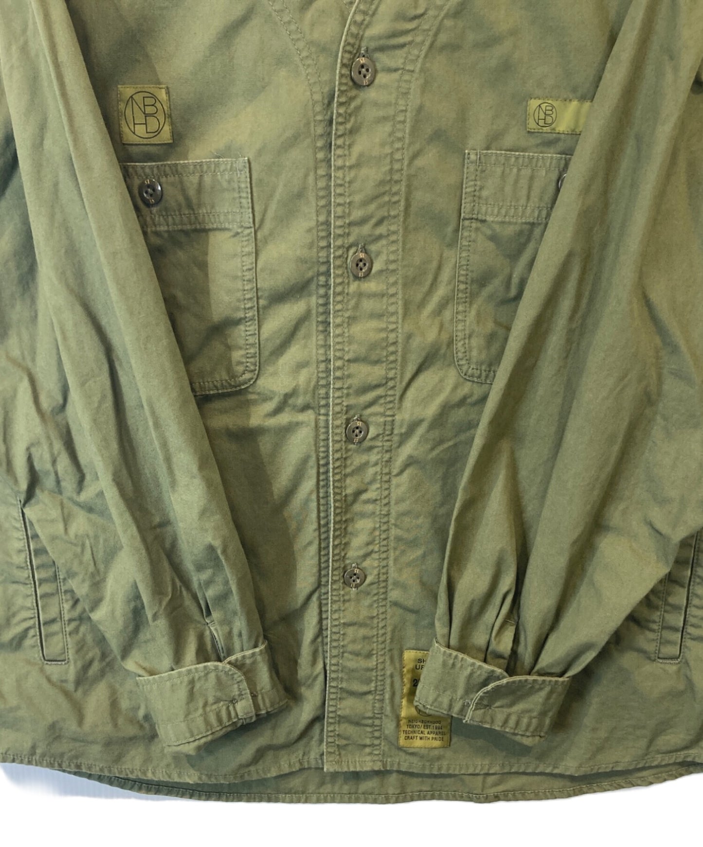 [Pre-owned] NEIGHBORHOOD NC C-SHIRT LS 221YTNH-SHM01 221YTNH-SHM01