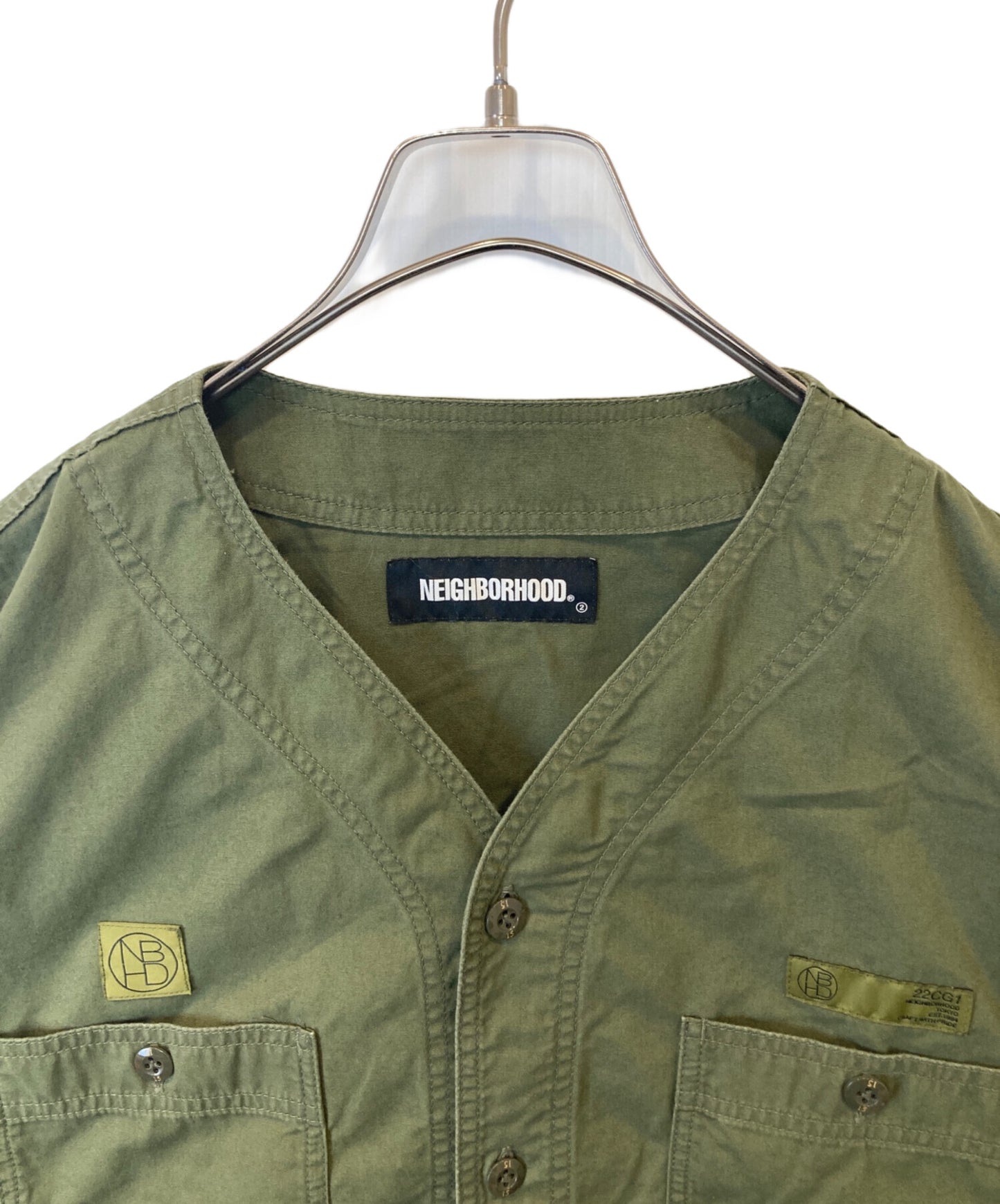 [Pre-owned] NEIGHBORHOOD NC C-SHIRT LS 221YTNH-SHM01 221YTNH-SHM01