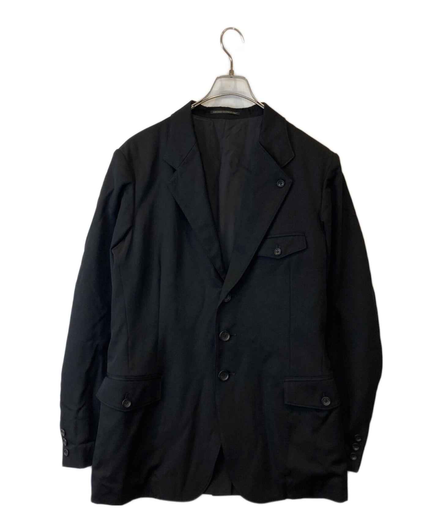 [Pre-owned] Yohji Yamamoto pour homme Left Double Lapel 3BJK HJ-J27-100 HJ-J27-100