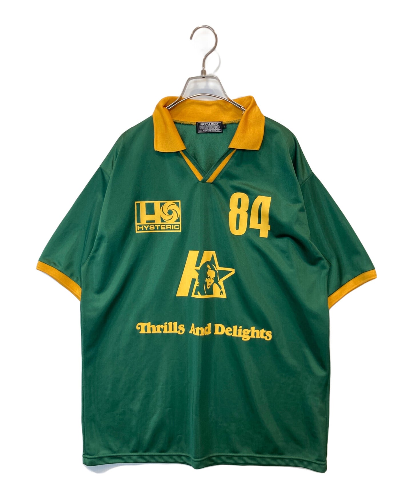 [Pre-owned] Hysteric Glamour HYSTERIC84 game shirt 02241CH07 02241CH07