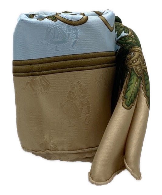 [Pre-owned] HERMES silk scarf