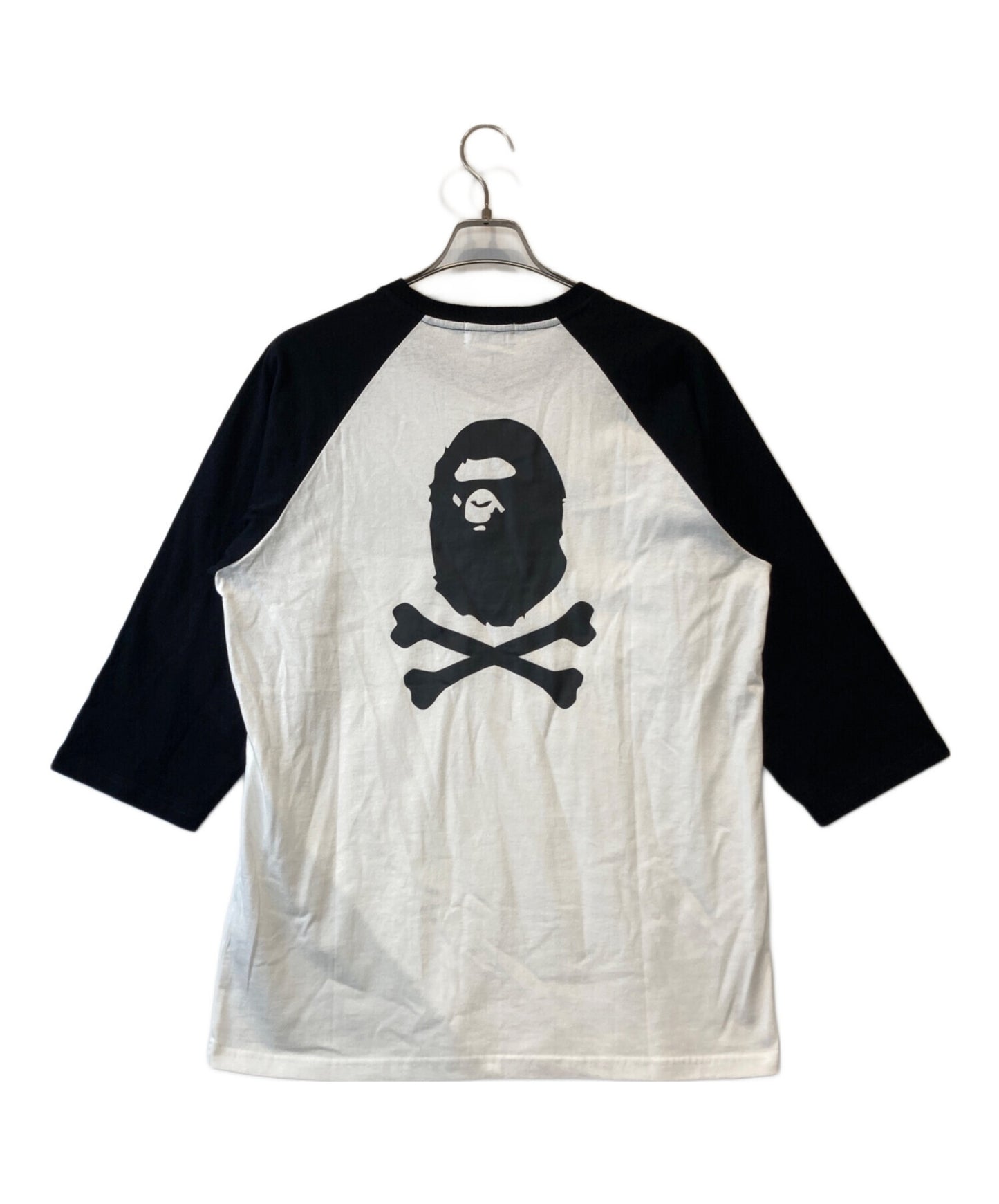 [Pre-owned] A BATHING APE 7/10 Sleeve Cut & Sew 004LTK701004M 004LTK701004M