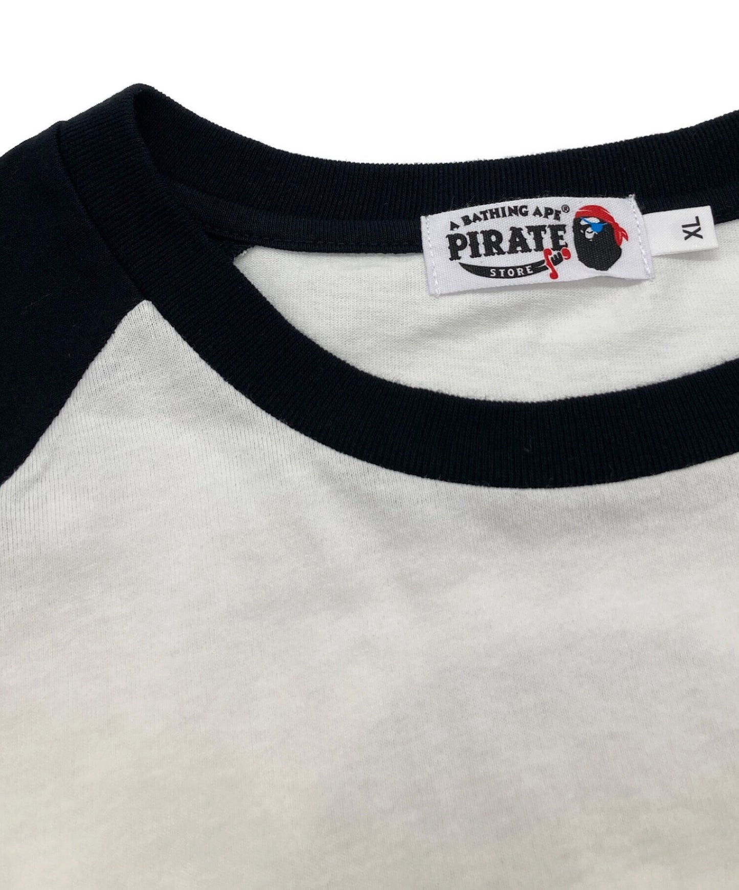 [Pre-owned] A BATHING APE 7/10 Sleeve Cut & Sew 004LTK701004M 004LTK701004M