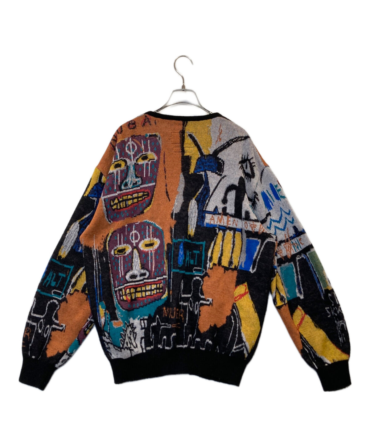 [Pre-owned] WACKO MARIA CARDIGAN (TYPE-2) Cardigan (Type 2) BASQUIAT-WM-KN05 BASQUIAT-WM-KN05