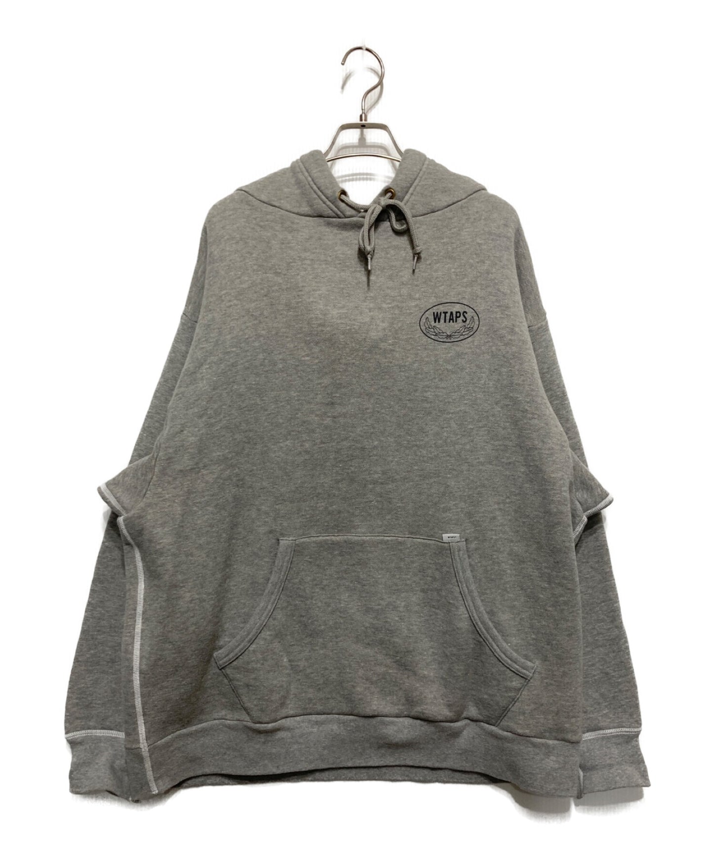 [Pre-owned] WTAPS ACADEMY HOODED COTTON Sweatshirt 212ATDT-CSM29 212ATDT-CSM29