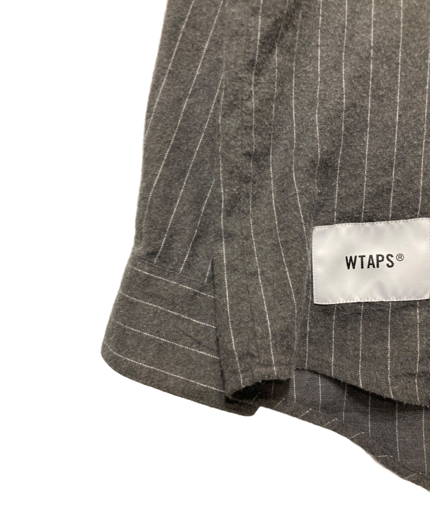 [Pre-owned] WTAPS LEAGUE/LS/COTTON.FLANNEL.STRIPE 221TQDT-SHM01