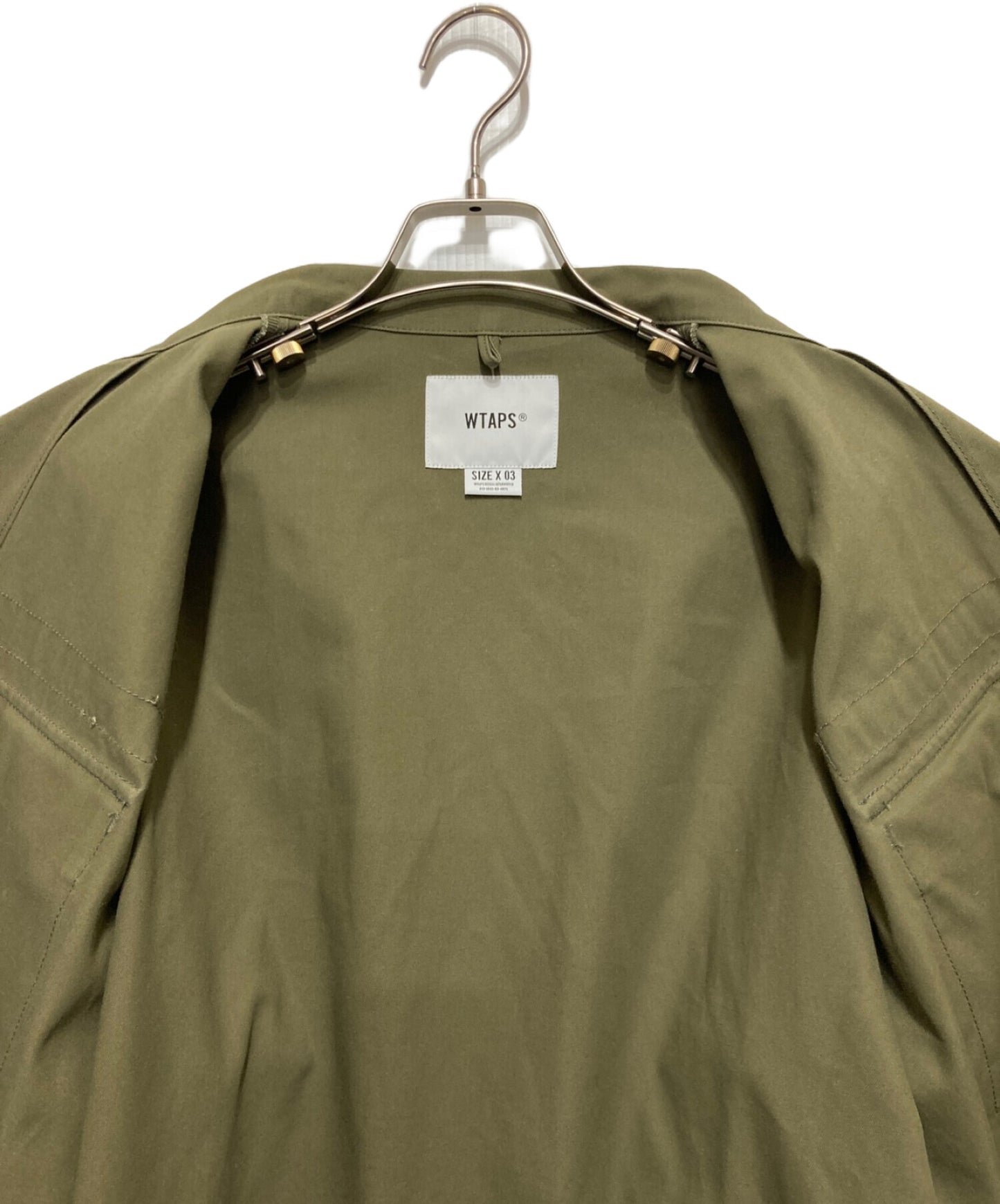 [Pre-owned] WTAPS BUDS/LS COTTON.TWILL 211BRDT-SHM02