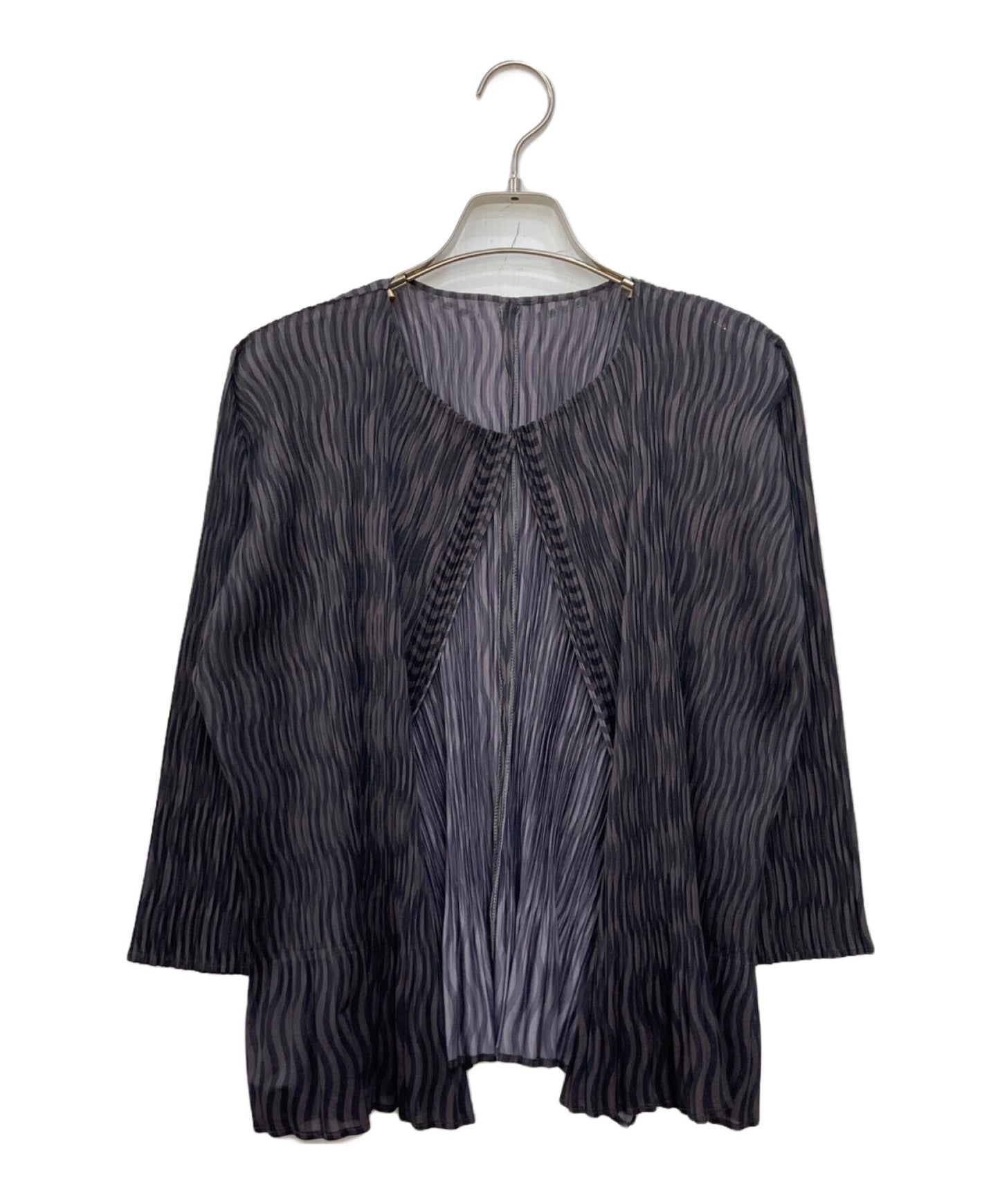 [Pre-owned] PLEATS PLEASE pleated cardigan PP43-J0883