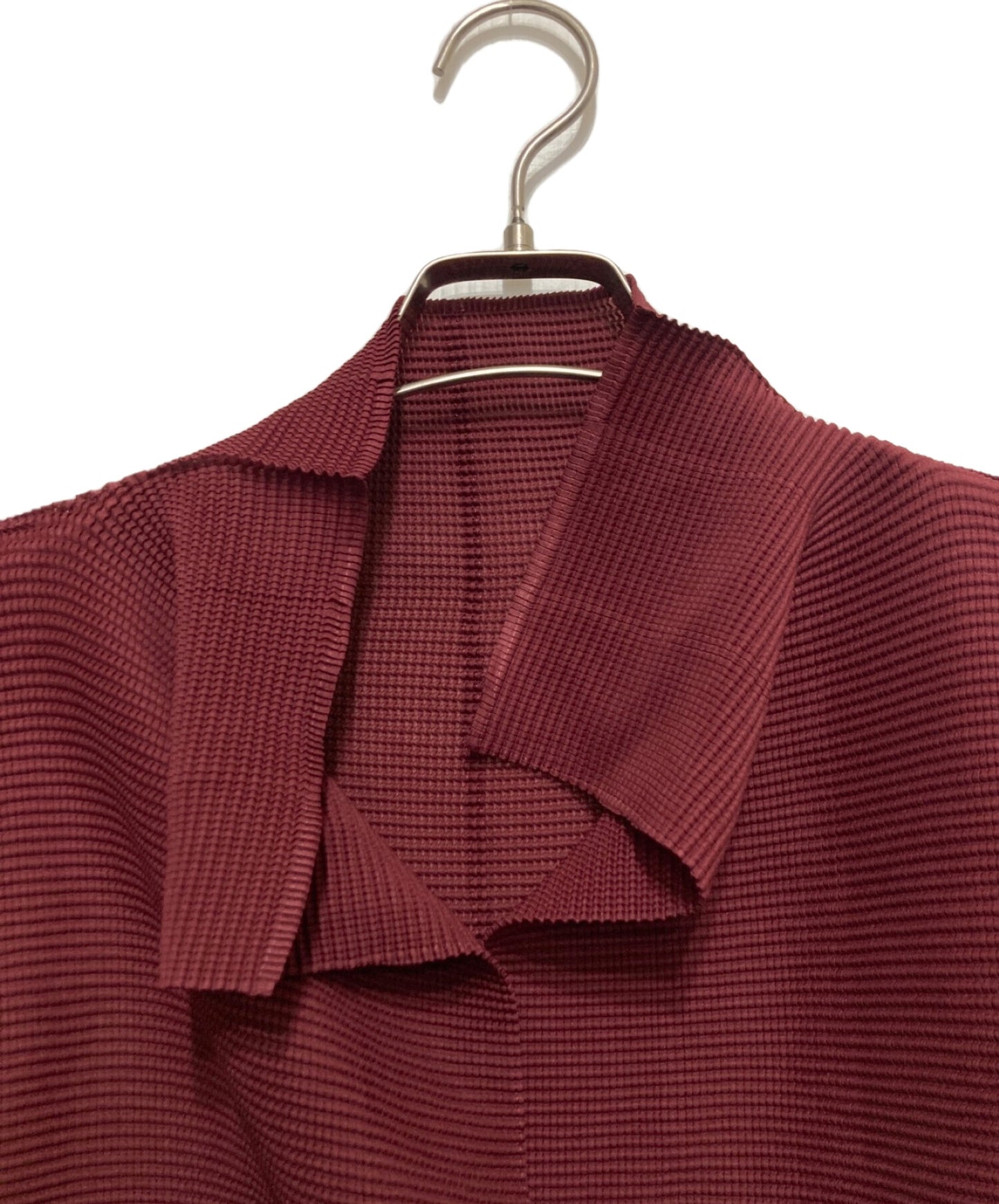 [Pre-owned] me ISSEY MIYAKE pleated cardigan MI71FO311