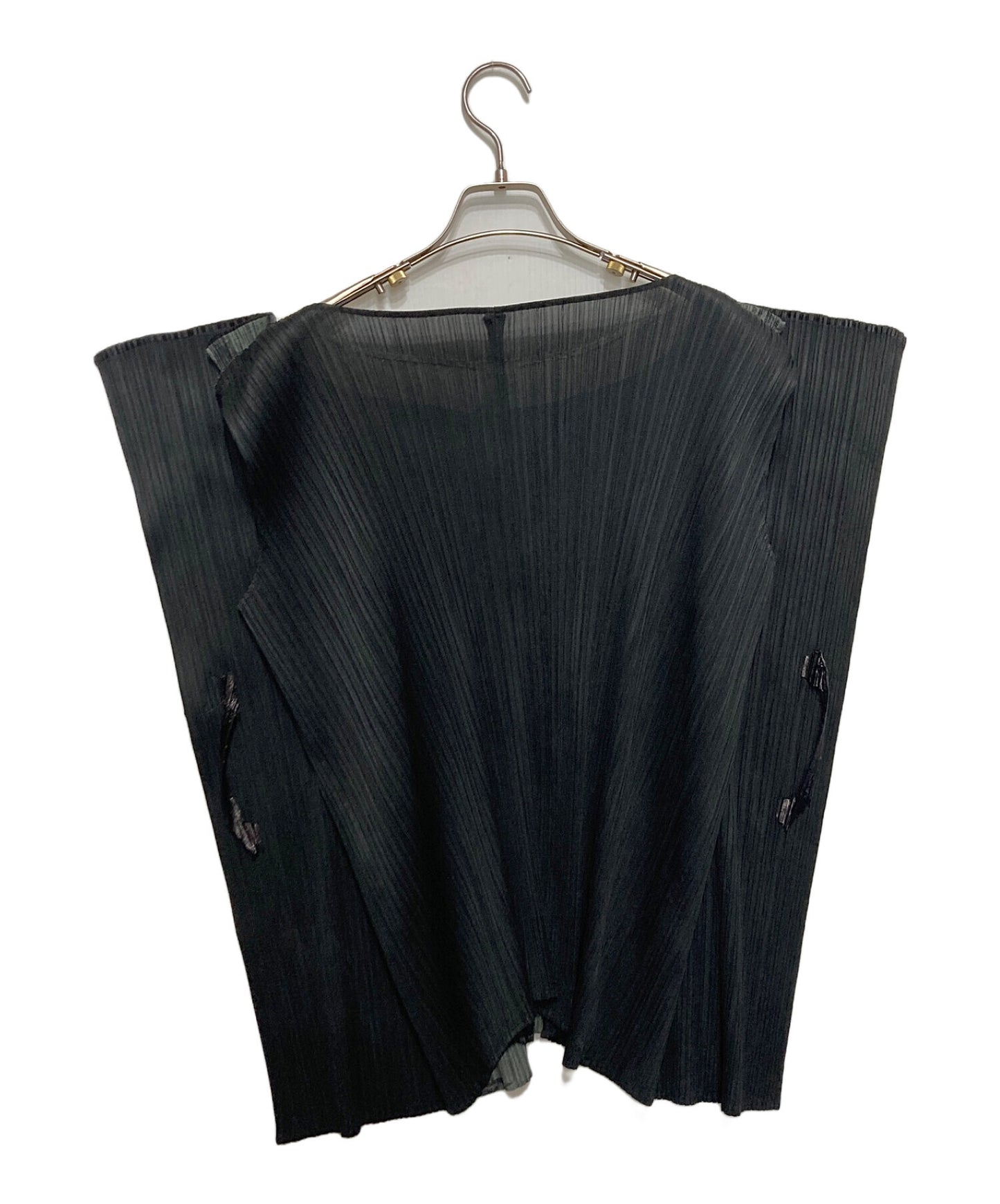 [Pre-owned] PLEATS PLEASE sleeveless blouse PP53-JE589