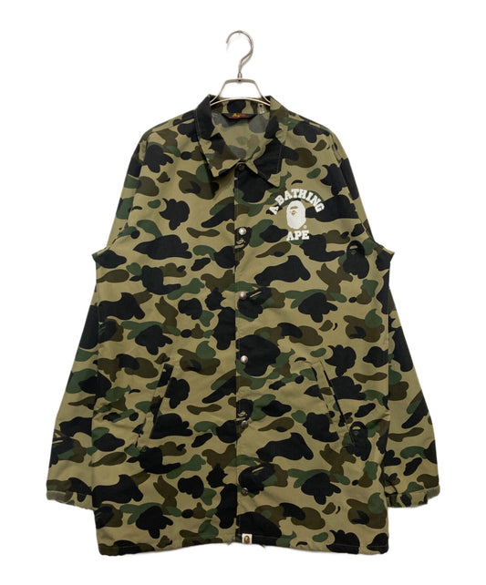 [Pre-owned] A BATHING APE 1ST CAMO COACH JACKET First Camo Coach Jacket