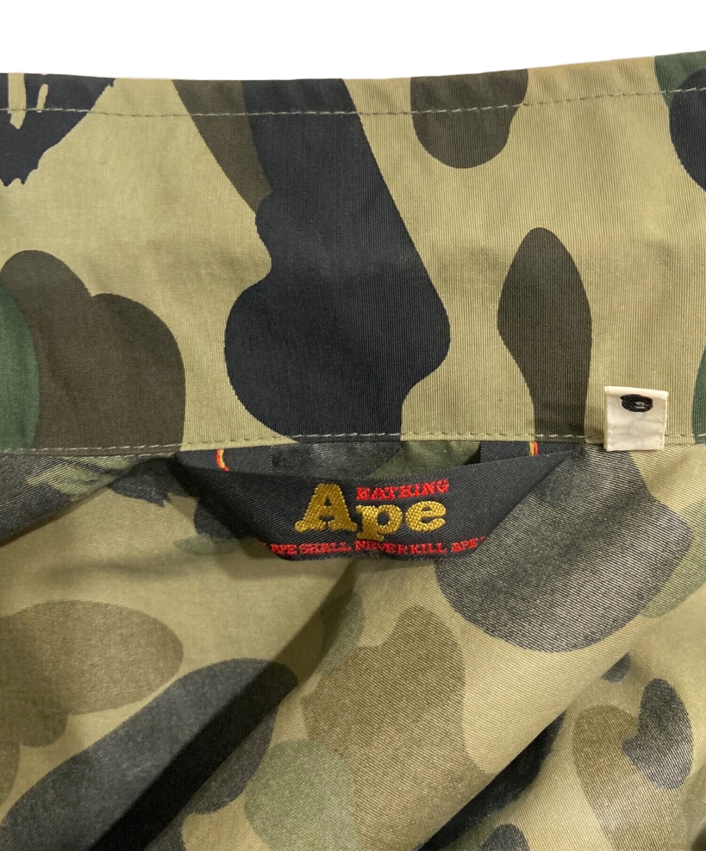 [Pre-owned] A BATHING APE 1ST CAMO COACH JACKET First Camo Coach Jacket