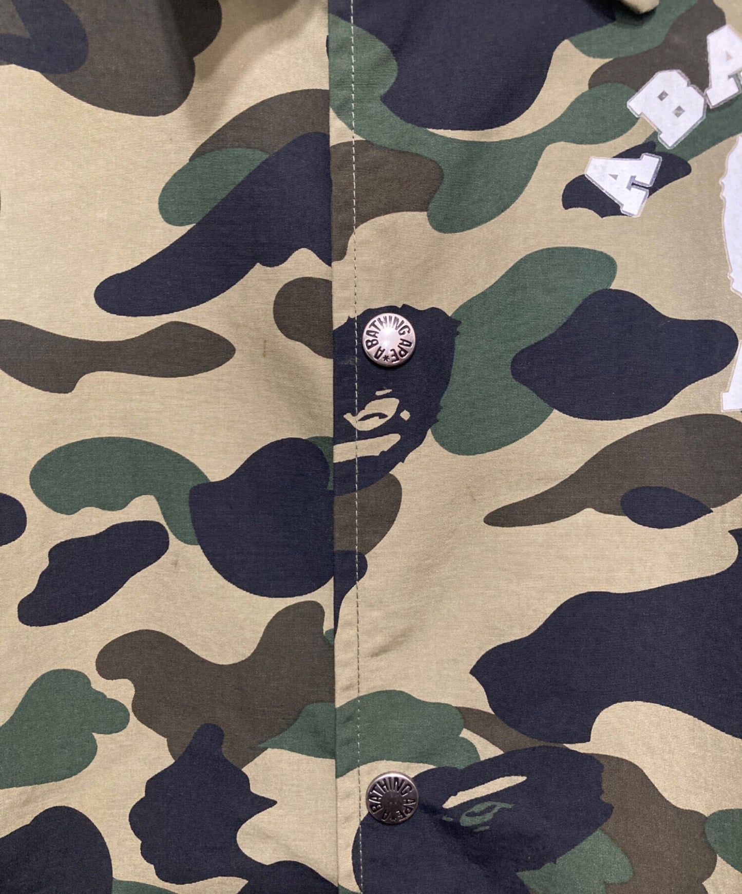 [Pre-owned] A BATHING APE 1ST CAMO COACH JACKET First Camo Coach Jacket