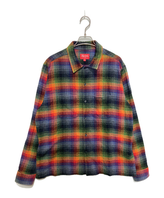 [Pre-owned] SUPREME laid Flannel Shirt