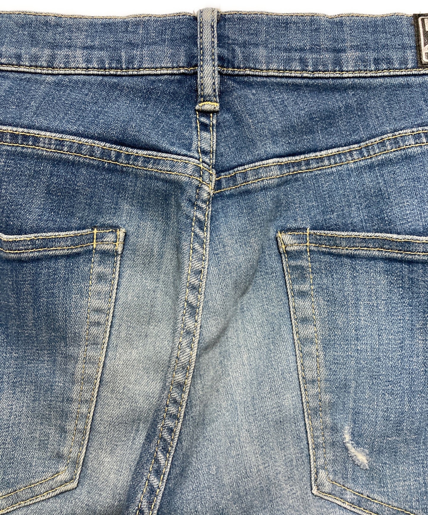 [Pre-owned] Hysteric Glamour KPR Processing ISKO ISKO ISKO Denim Remake Slim Pants 0261AP14