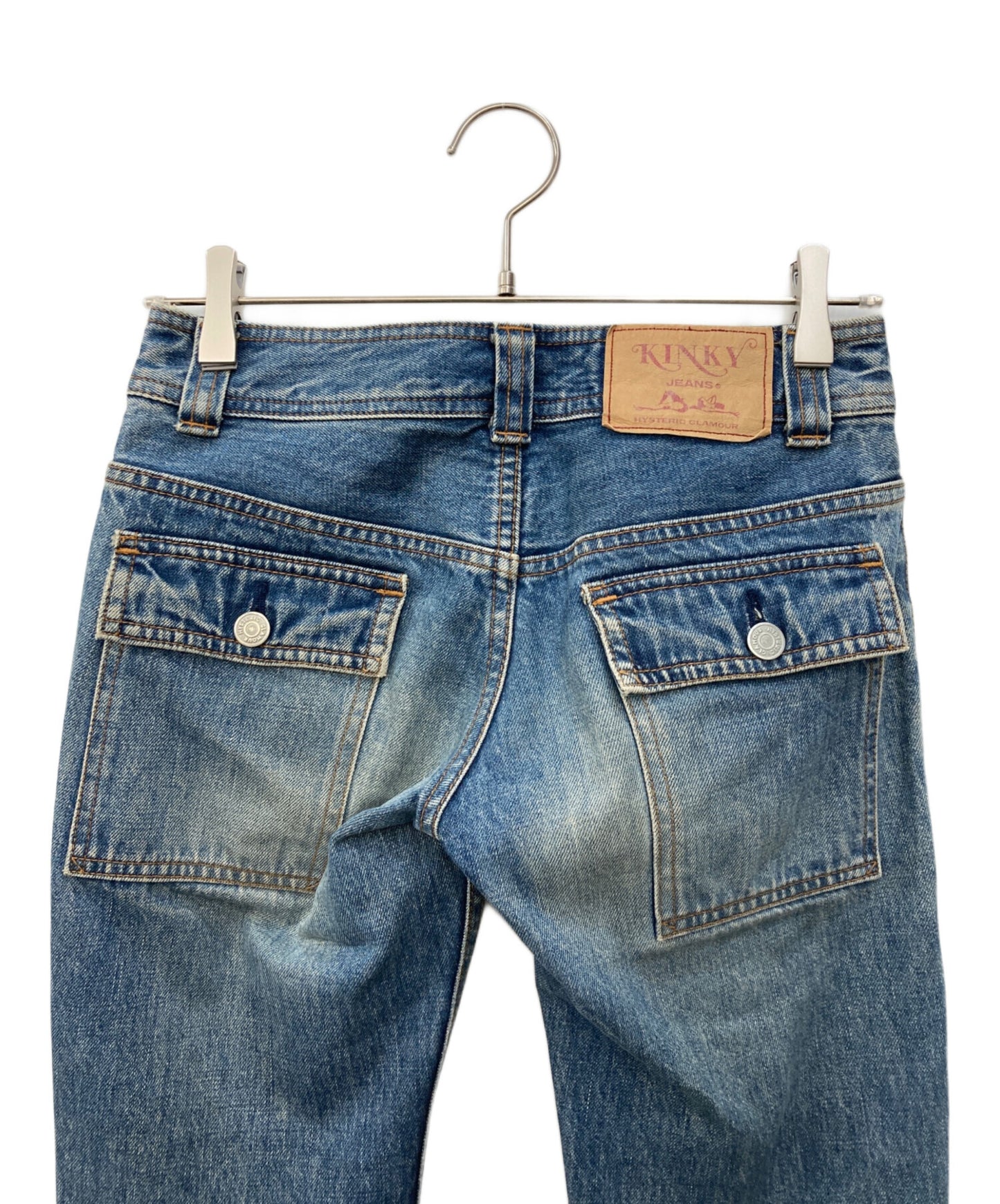 [Pre-owned] Hysteric Glamour Flared denim pants 2AP-3321