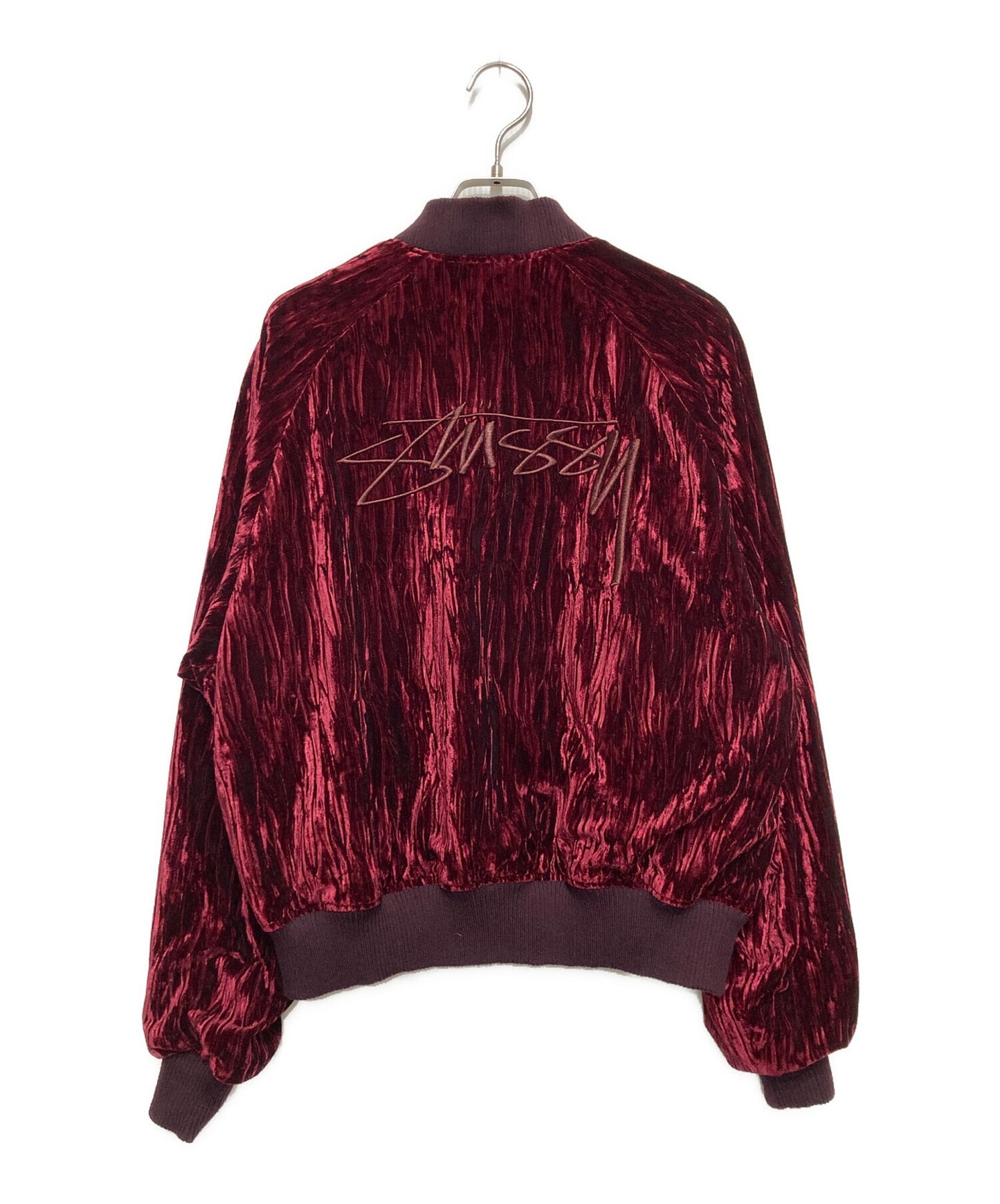 [Pre-owned] stussy velours jacket