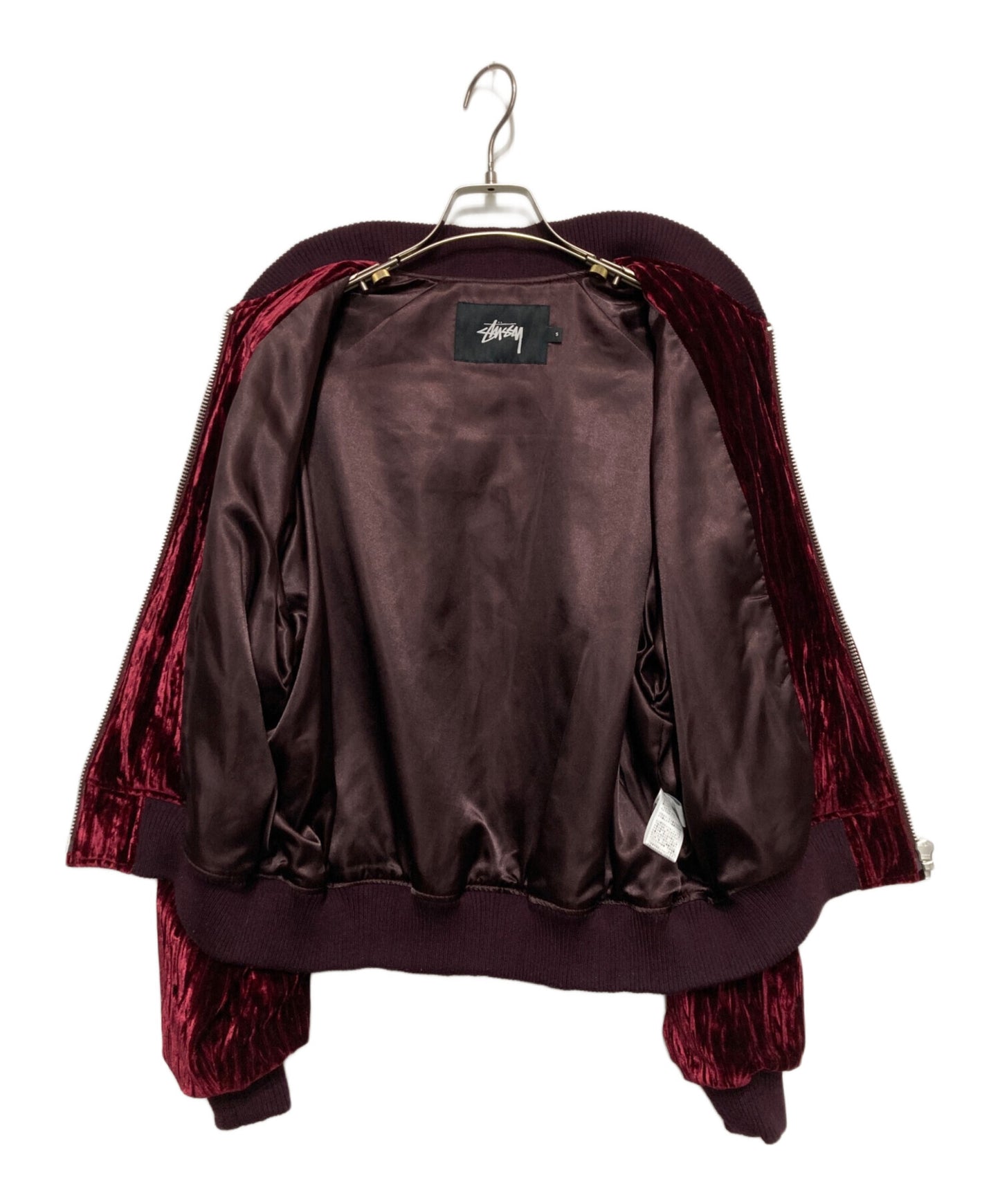 [Pre-owned] stussy velours jacket