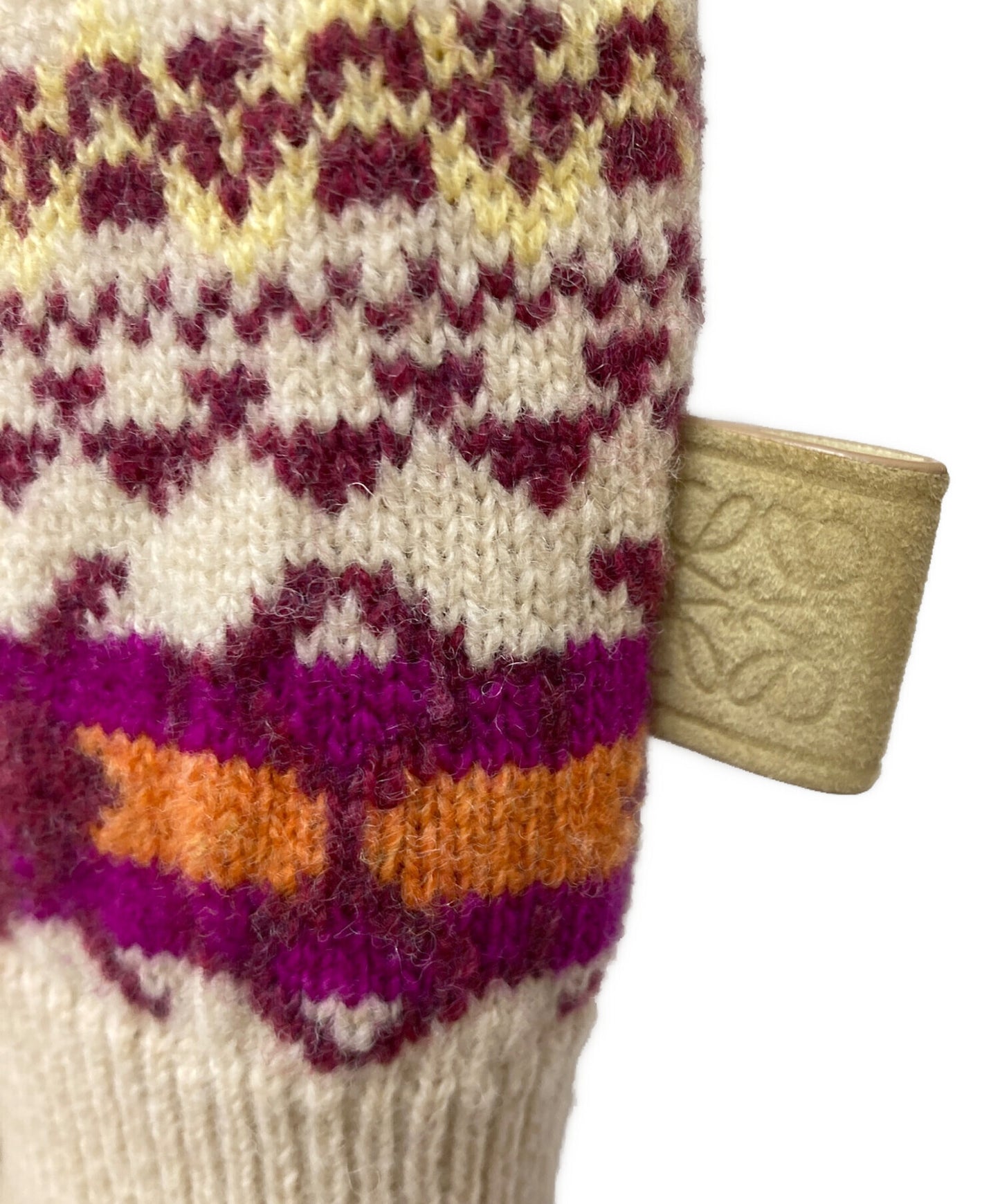 [Pre-owned] LOEWE Wool Jacquard Polo Knit H526Y14KHU