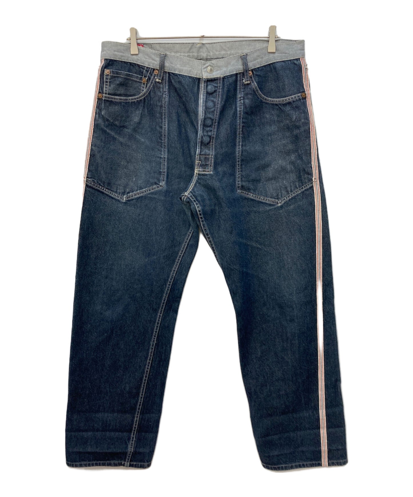 [Pre-owned] EVISU reversible denim pants