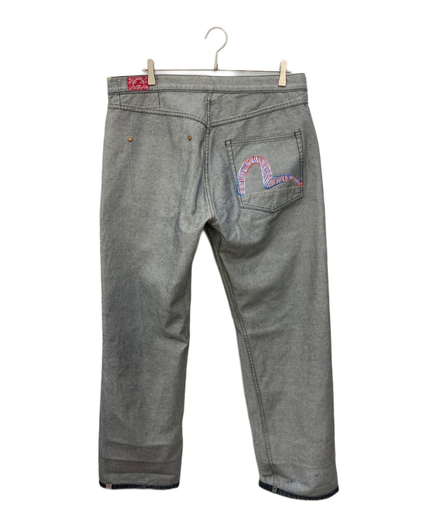 [Pre-owned] EVISU reversible denim pants