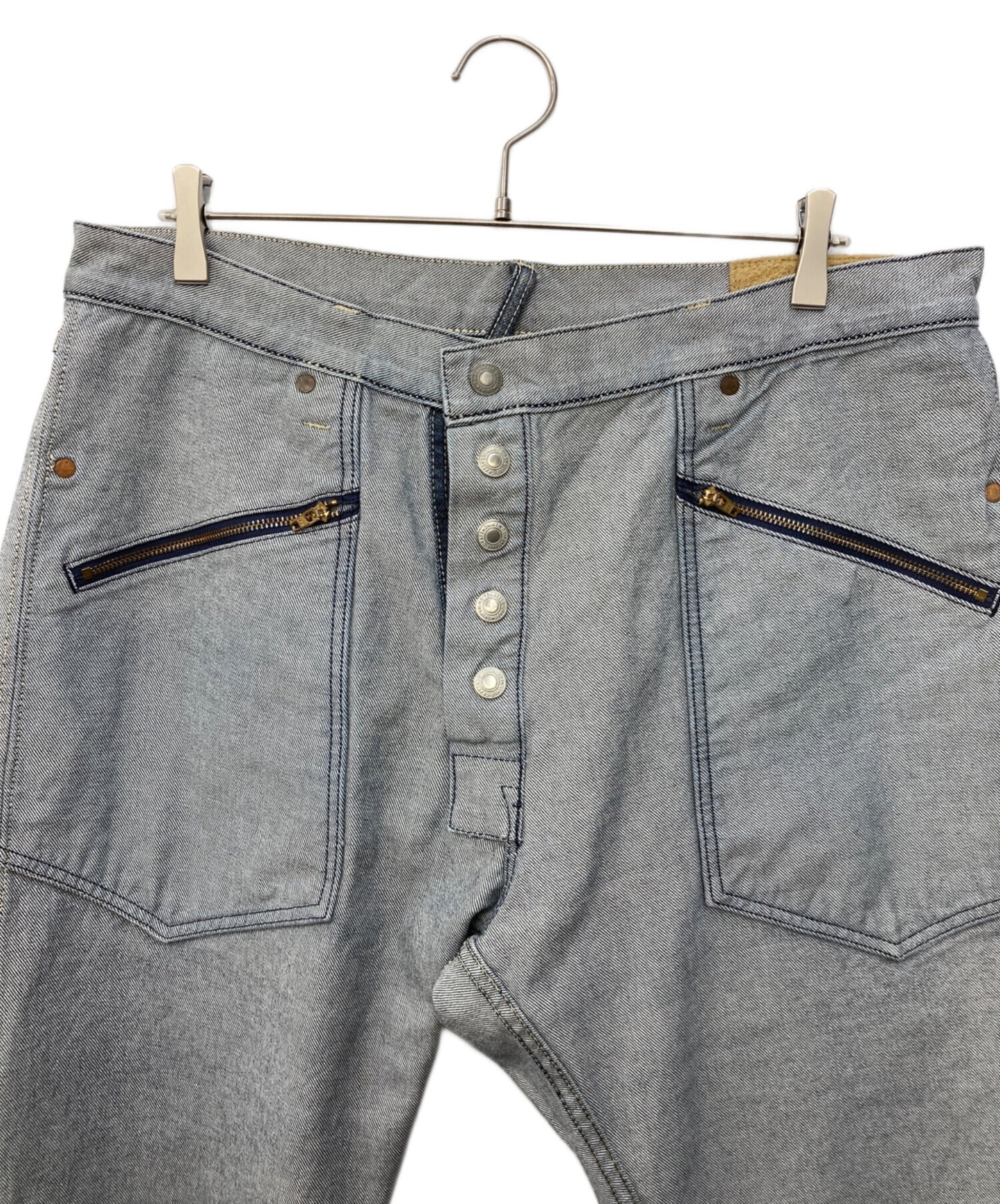 [Pre-owned] EVISU reversible denim pants
