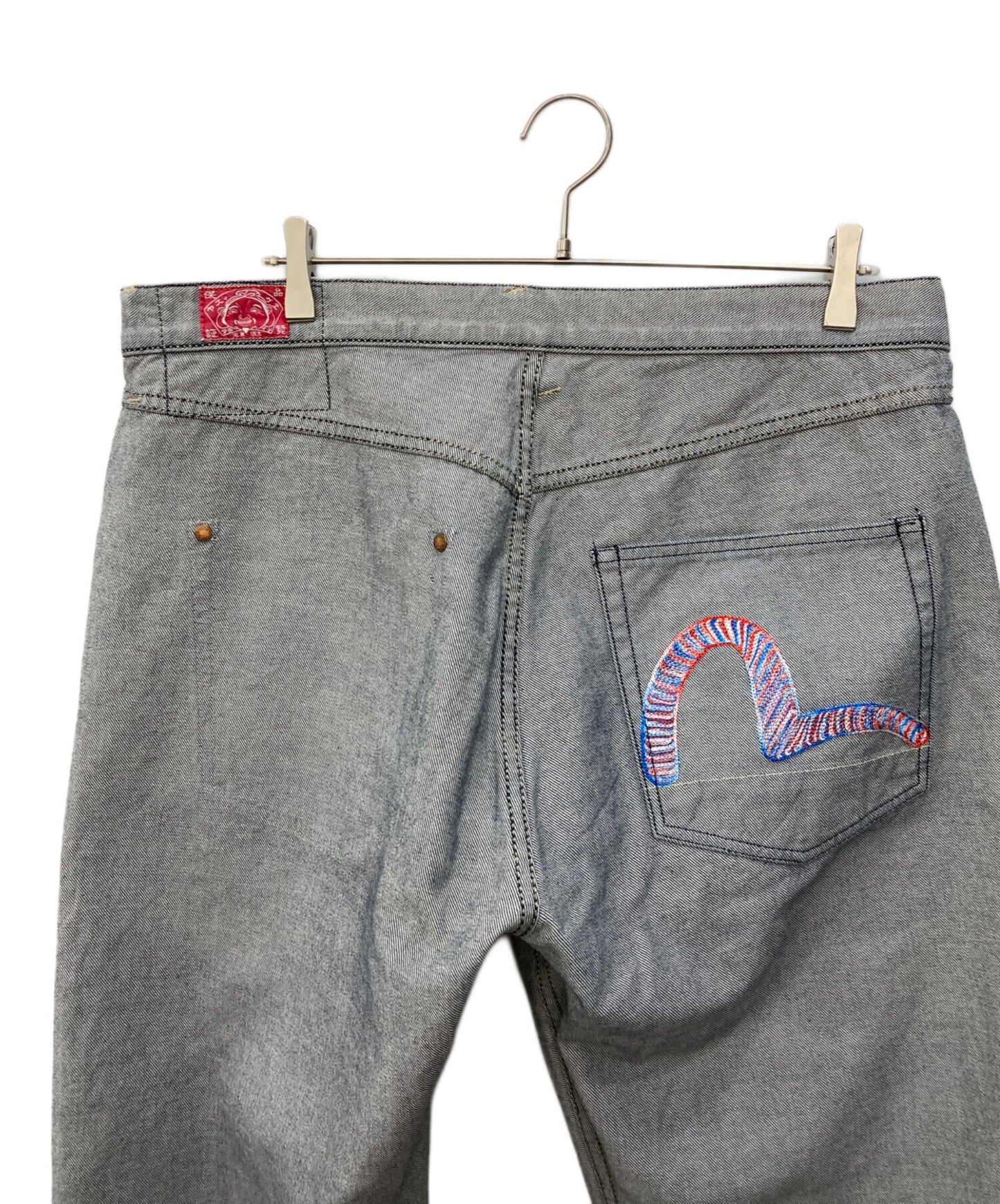 [Pre-owned] EVISU reversible denim pants
