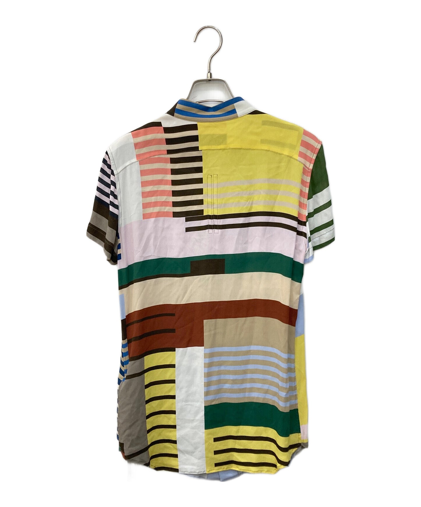 [Pre-owned] RICK OWENS 20SS UXMAL PRINT Ushmal Print Golf Shirt RU20S7292 CCP1