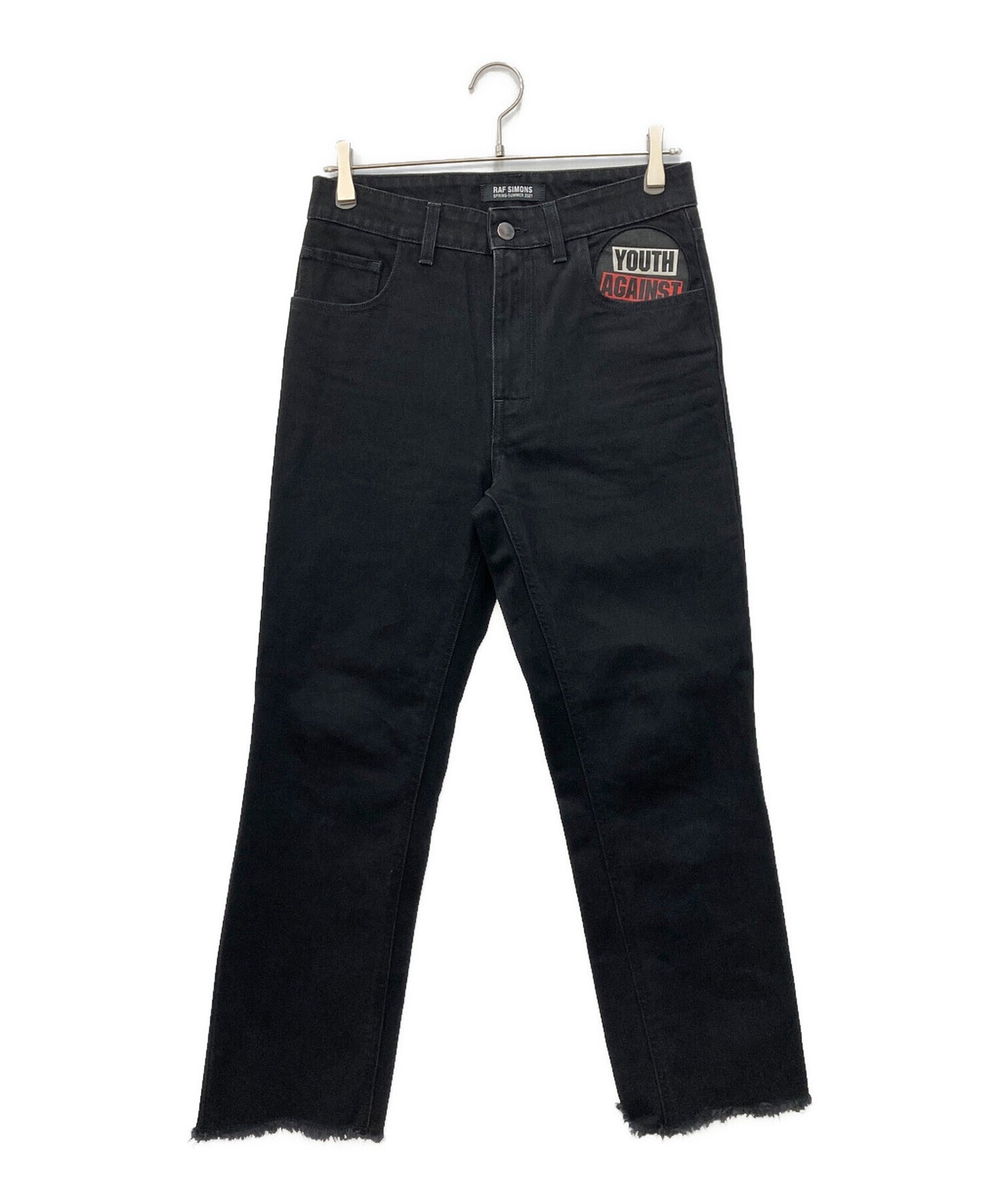 [Pre-owned] RAF SIMONS Denim Pants/21SS CROPPED DENIM PANTS 211-M314