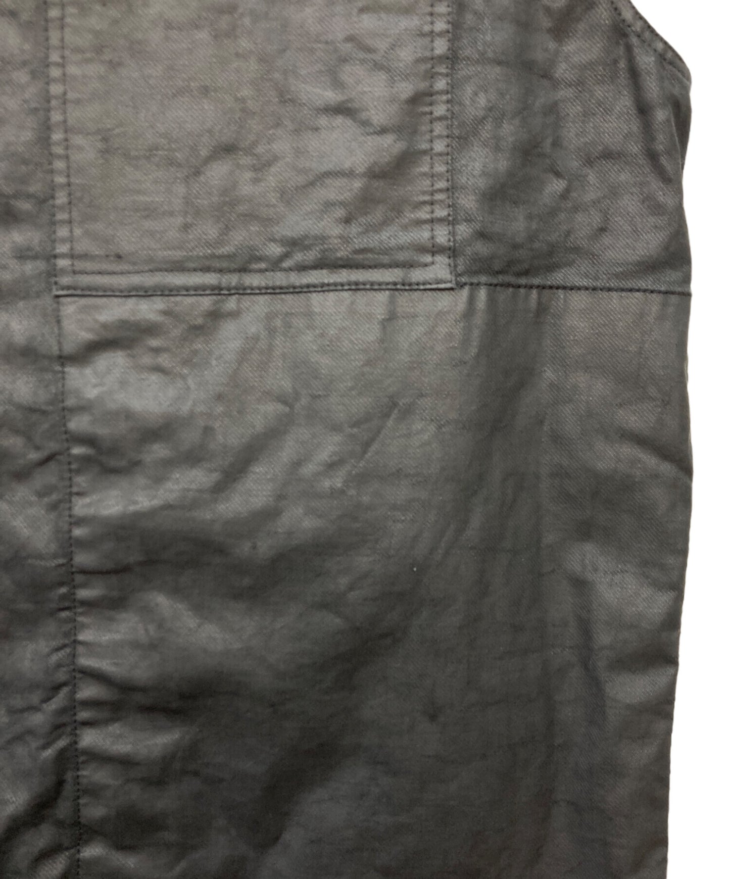 [Pre-owned] RICK OWENS Coated sleeveless shirt RU19S2190-CLW