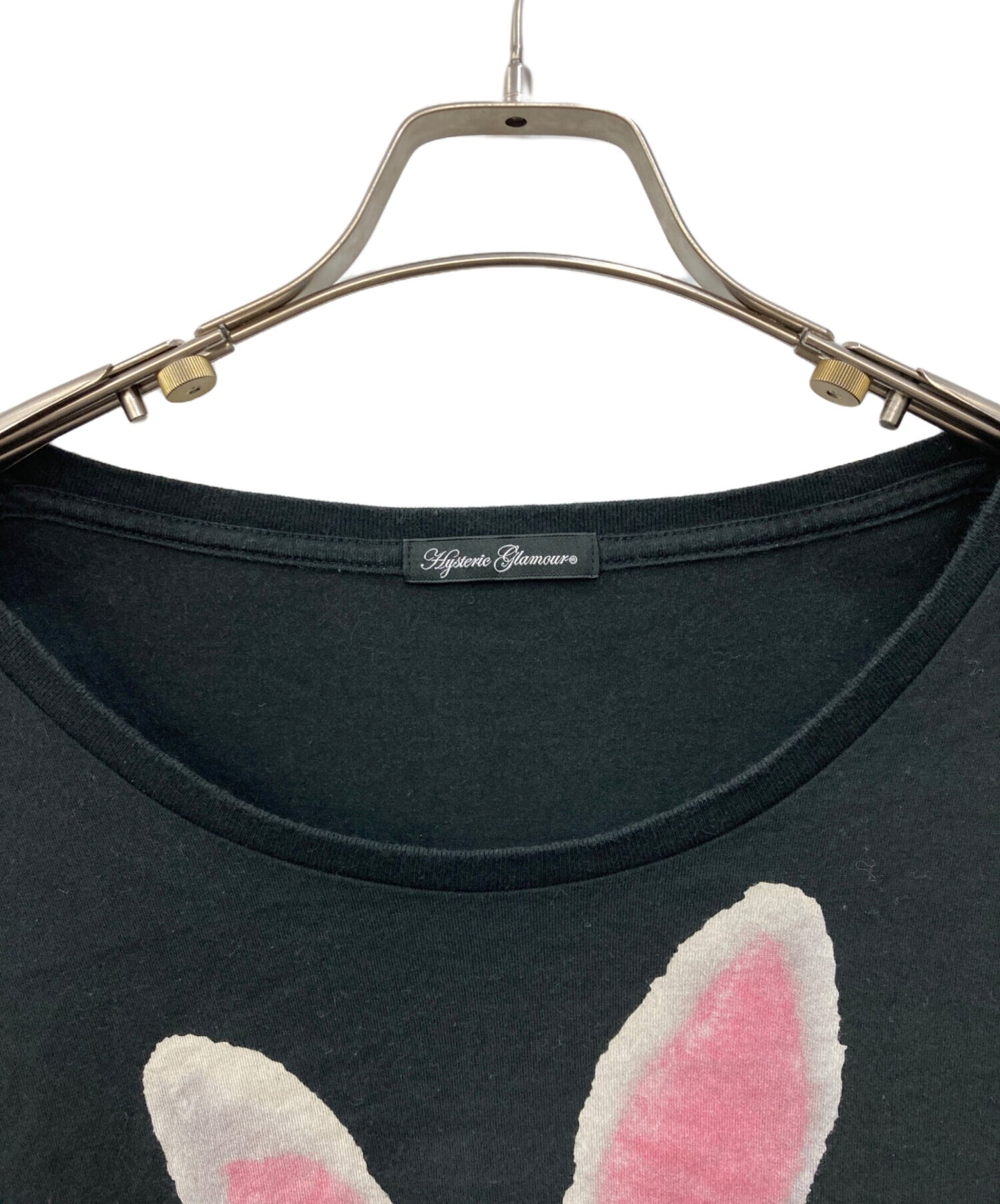 [Pre-owned] Hysteric Glamour Rabbit Print T-Shirt 0151CT15