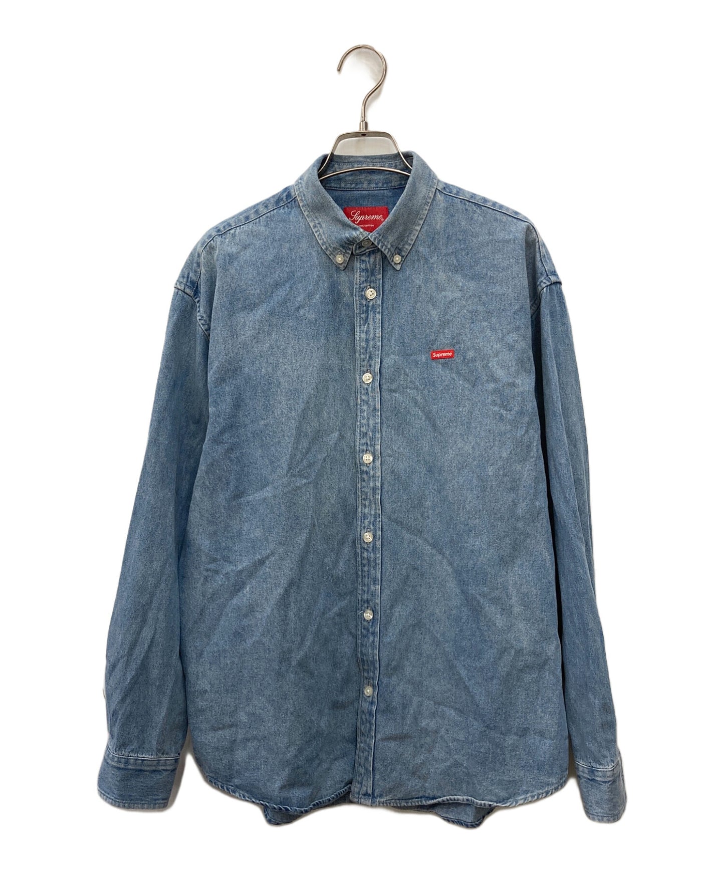 [Pre-owned] SUPREME Small Box Shirt Denim Small Box Shirt Denim