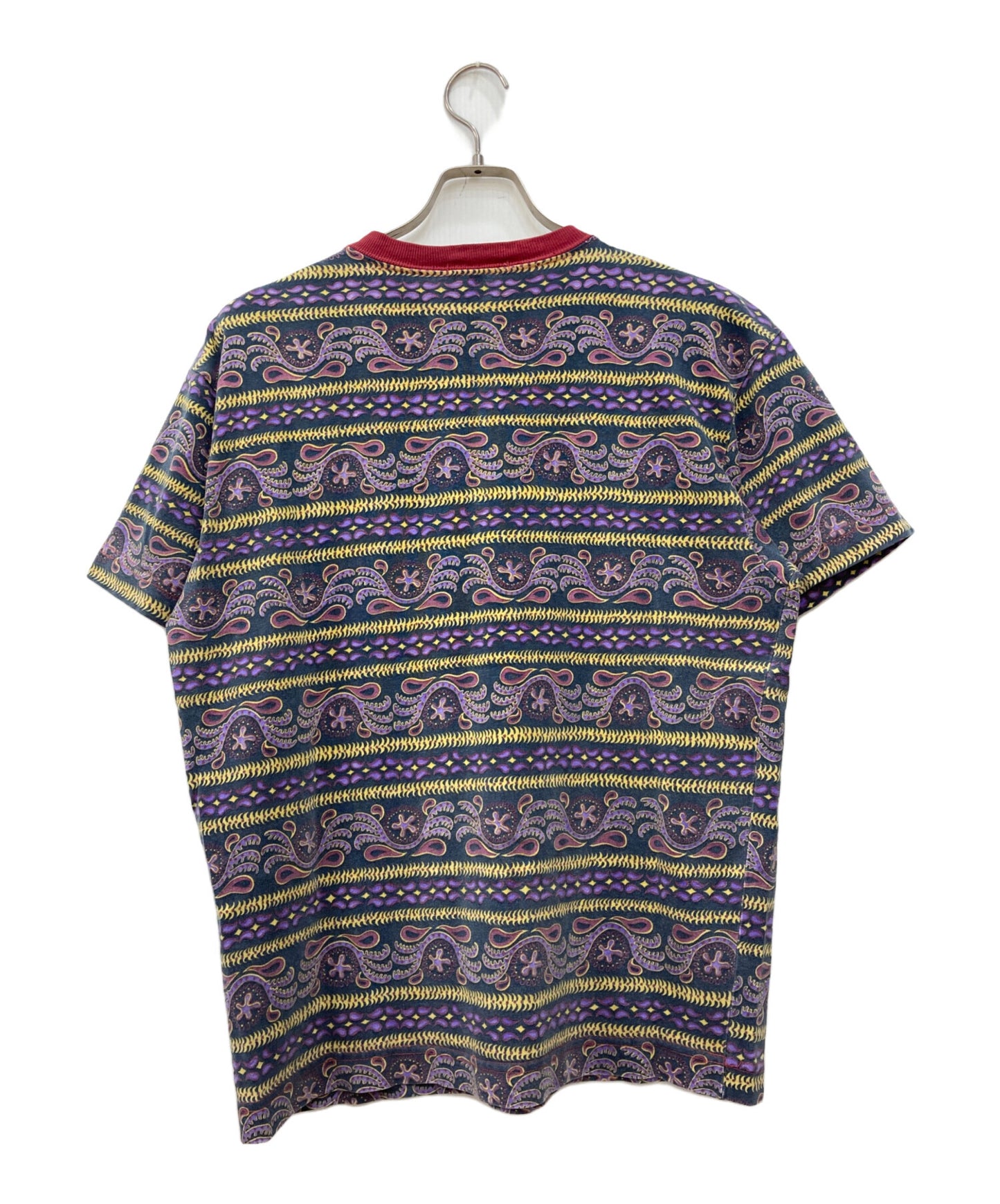 [Pre-owned] stussy All-Over Pattern Pocket Tee