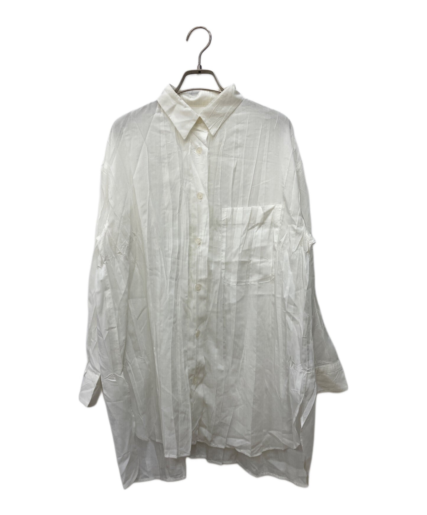 [Pre-owned] ISSEY MIYAKE creased shirt IM82-FJ938
